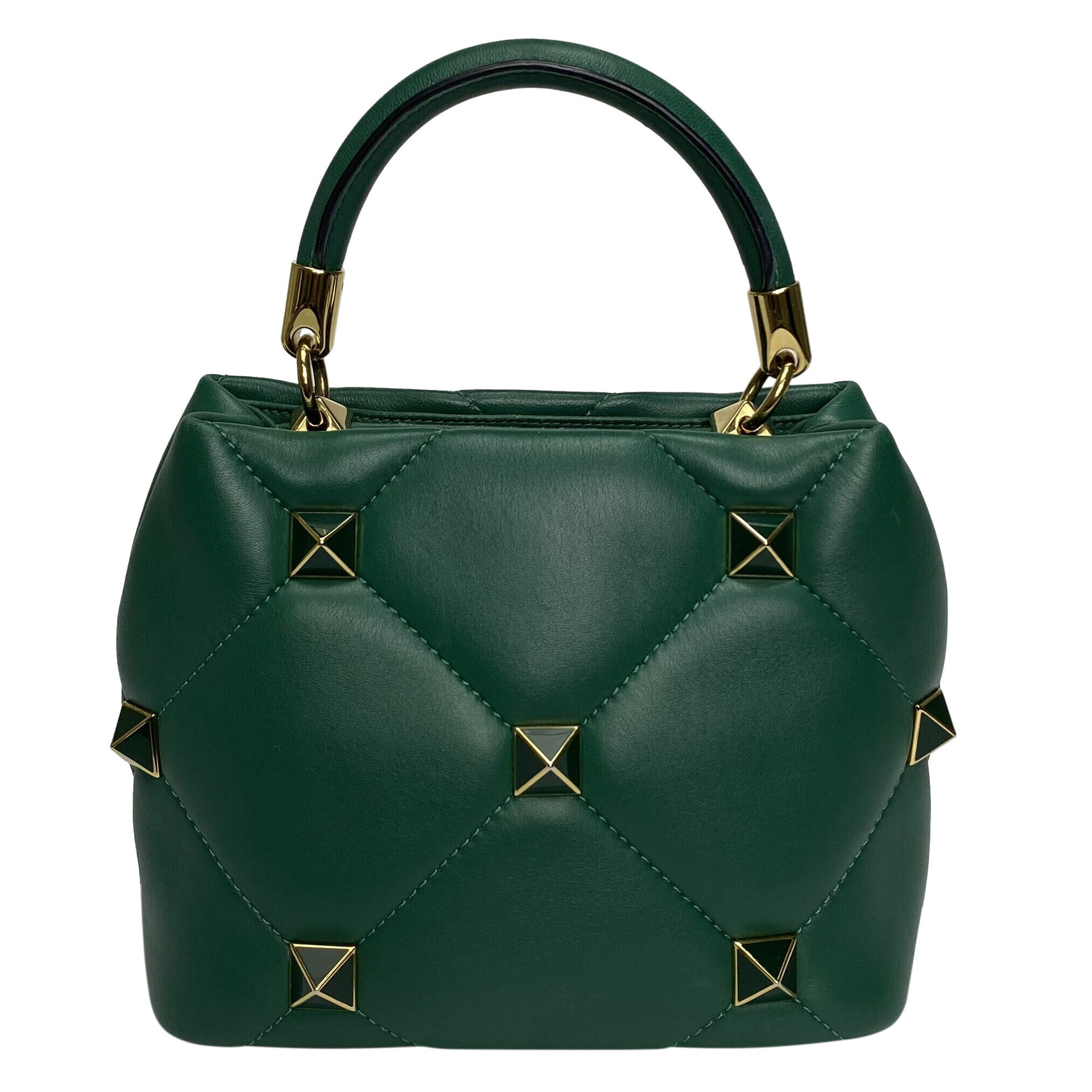 Bolsa Valentino Garavani Roman Stud Verde