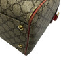 Bolsa Gucci Boston GG Supreme Kingsnake Heart Embroidered