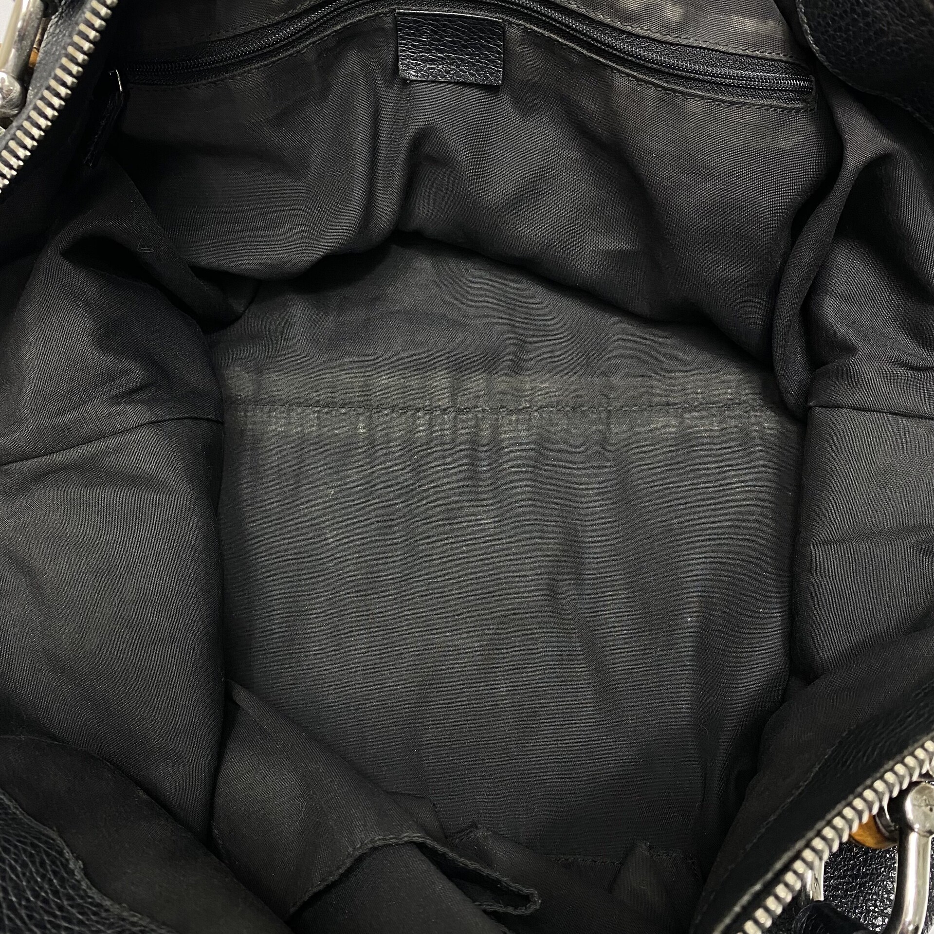 Bolsa Gucci Bamboo Bar Preta