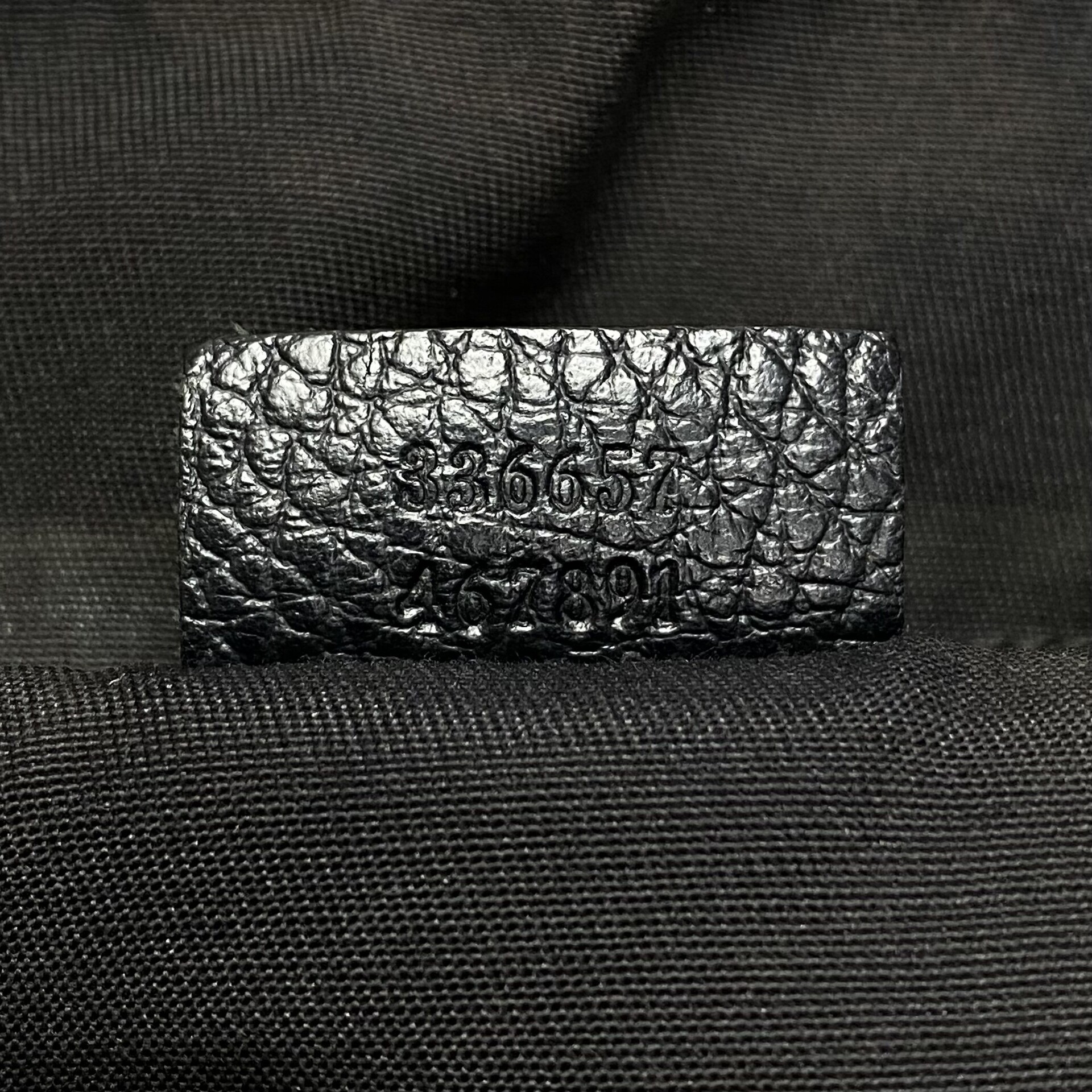 Bolsa Gucci Bamboo Bar Preta