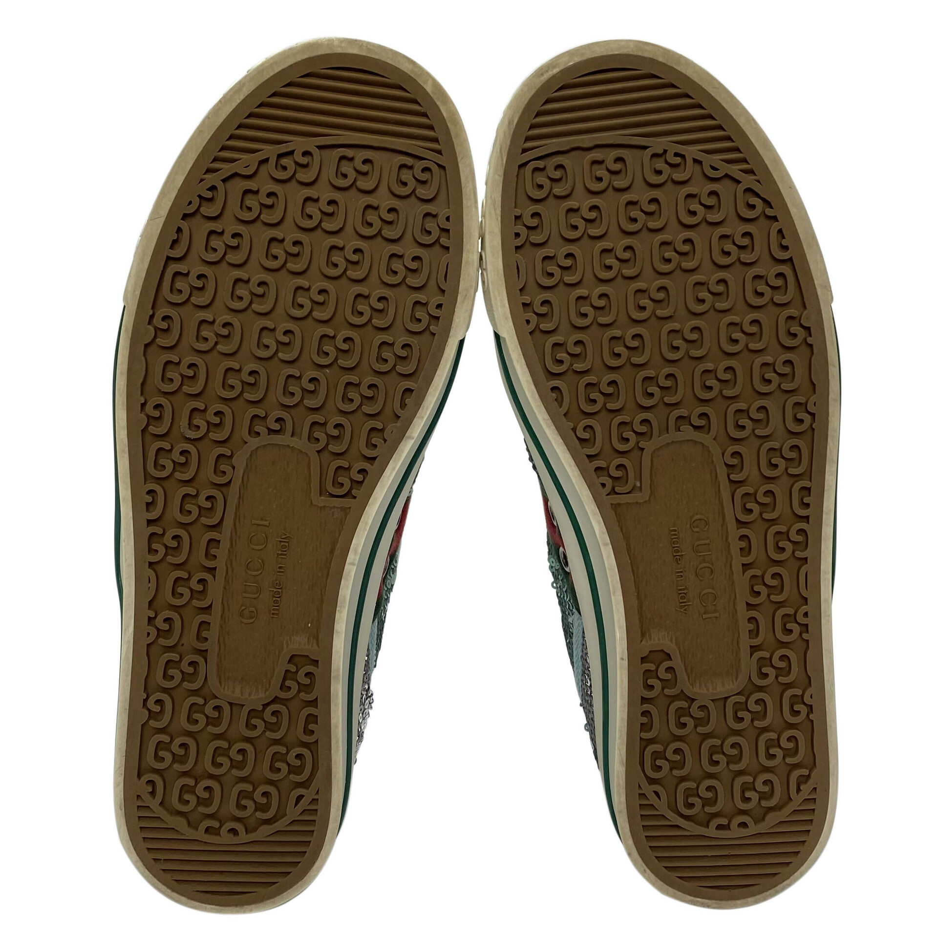 Tênis Gucci 1977 Paetês Colorido