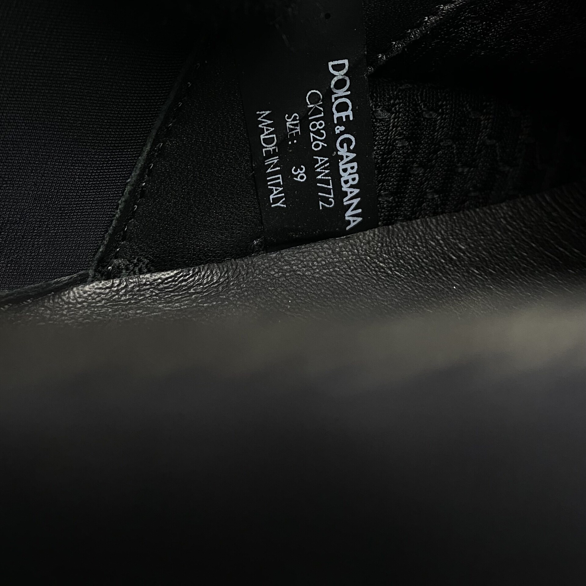 Tênis Dolce & Gabbana NS1 Cinza e Preto