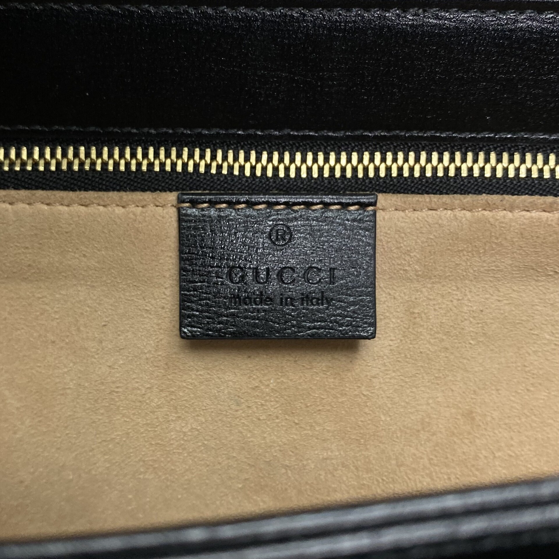 Bolsa Gucci Horsebit Preta