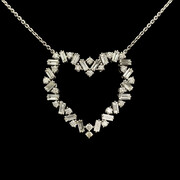 Colar Coração Diamantes - 2.53 ct.