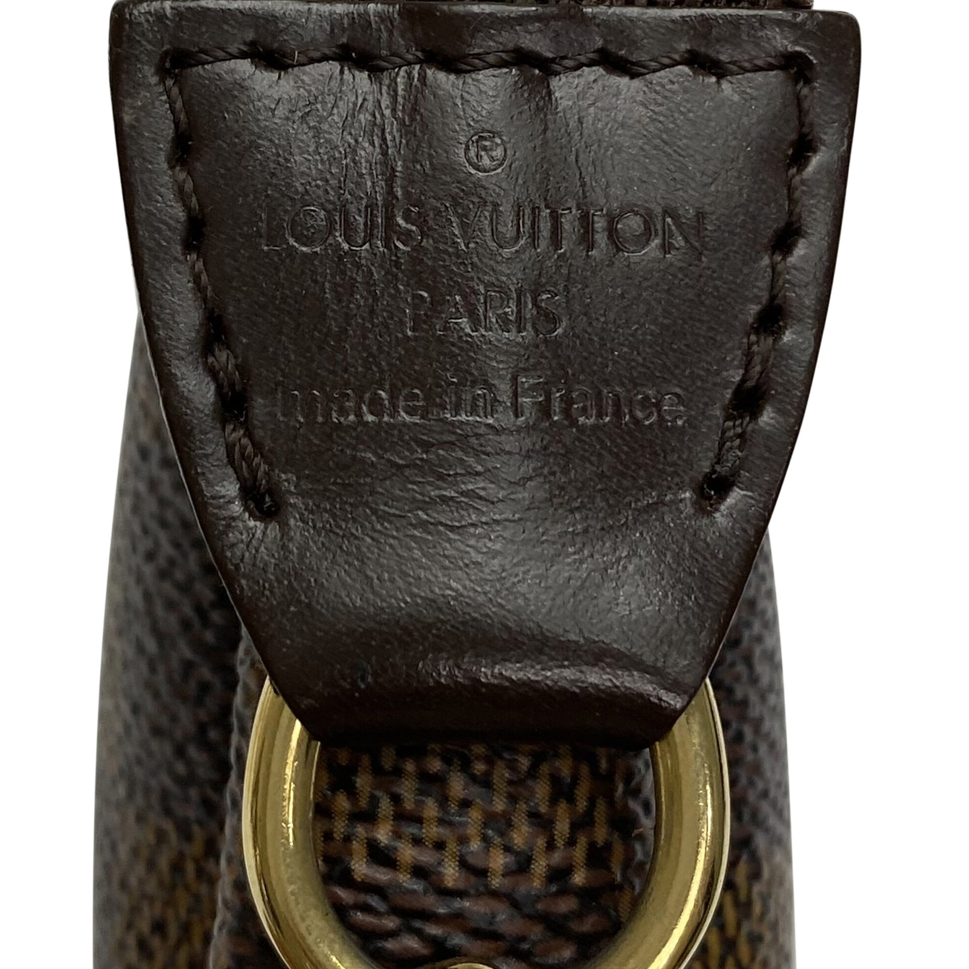 Bolsa Louis Vuitton Mini Pochette Acessoires Damier Ebene