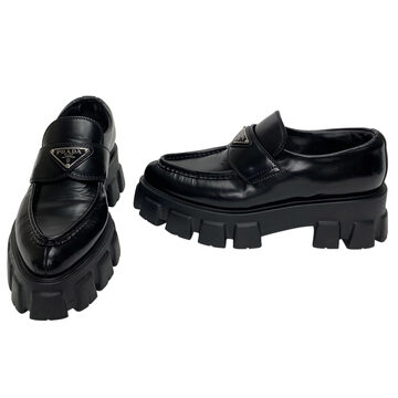 Mocassim Prada Monolith Preto