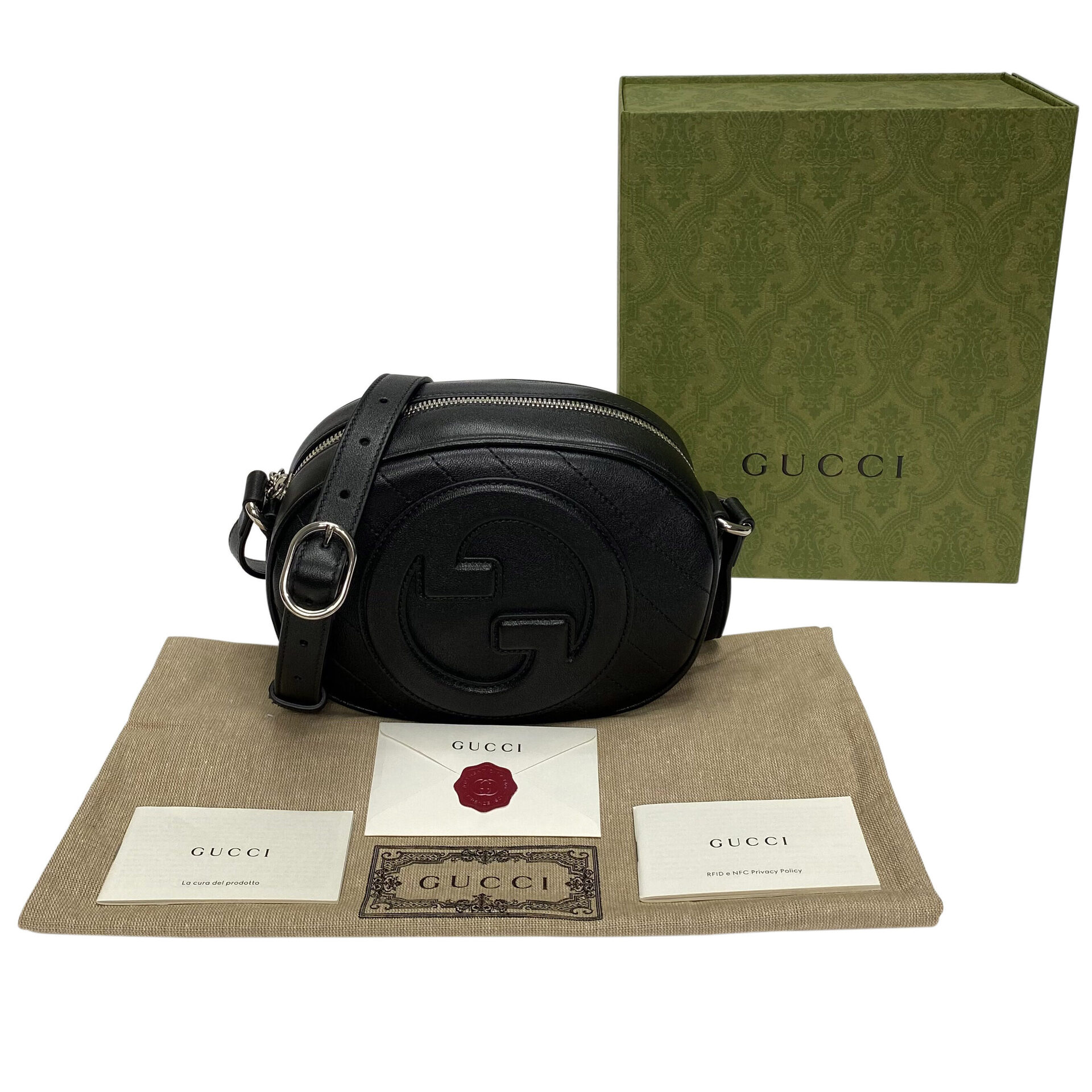 Bolsa Gucci Blondie Transversal Preta