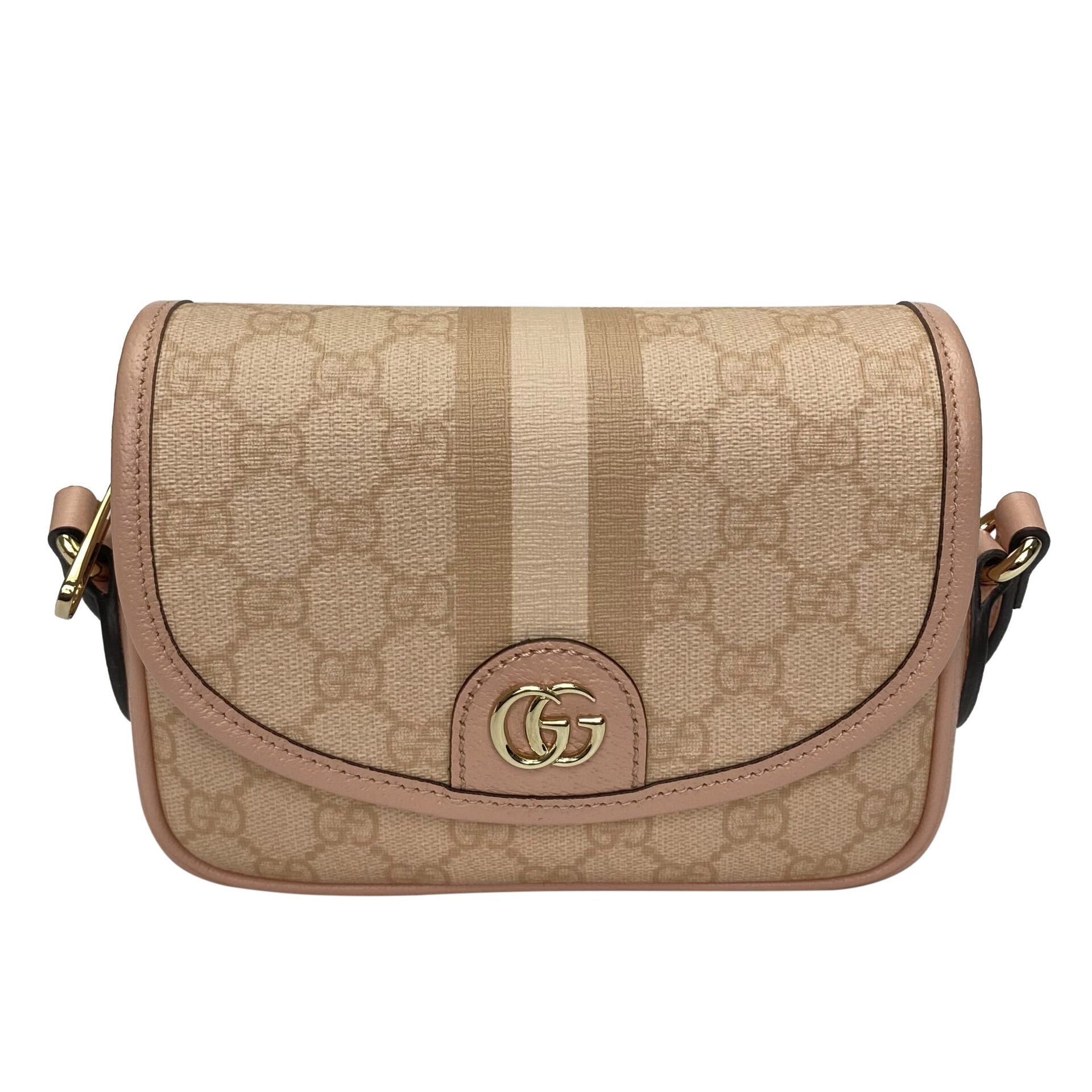 Bolsa Gucci Ophidia GG Mini Rosa