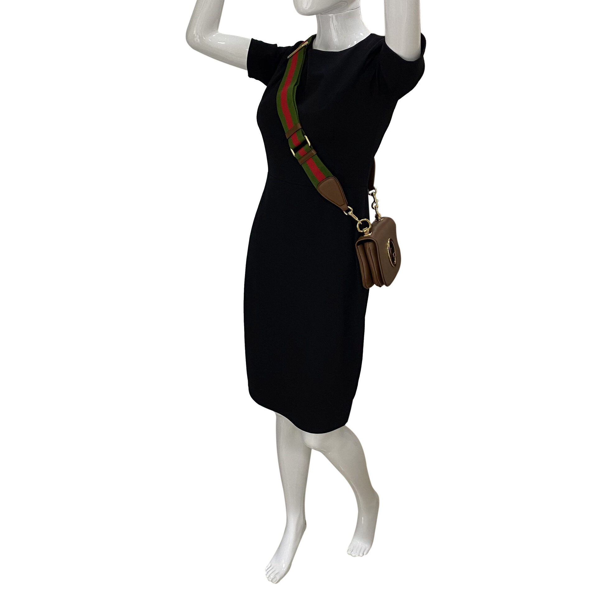 Bolsa Gucci Blondie Tiracolo Mini Marrom