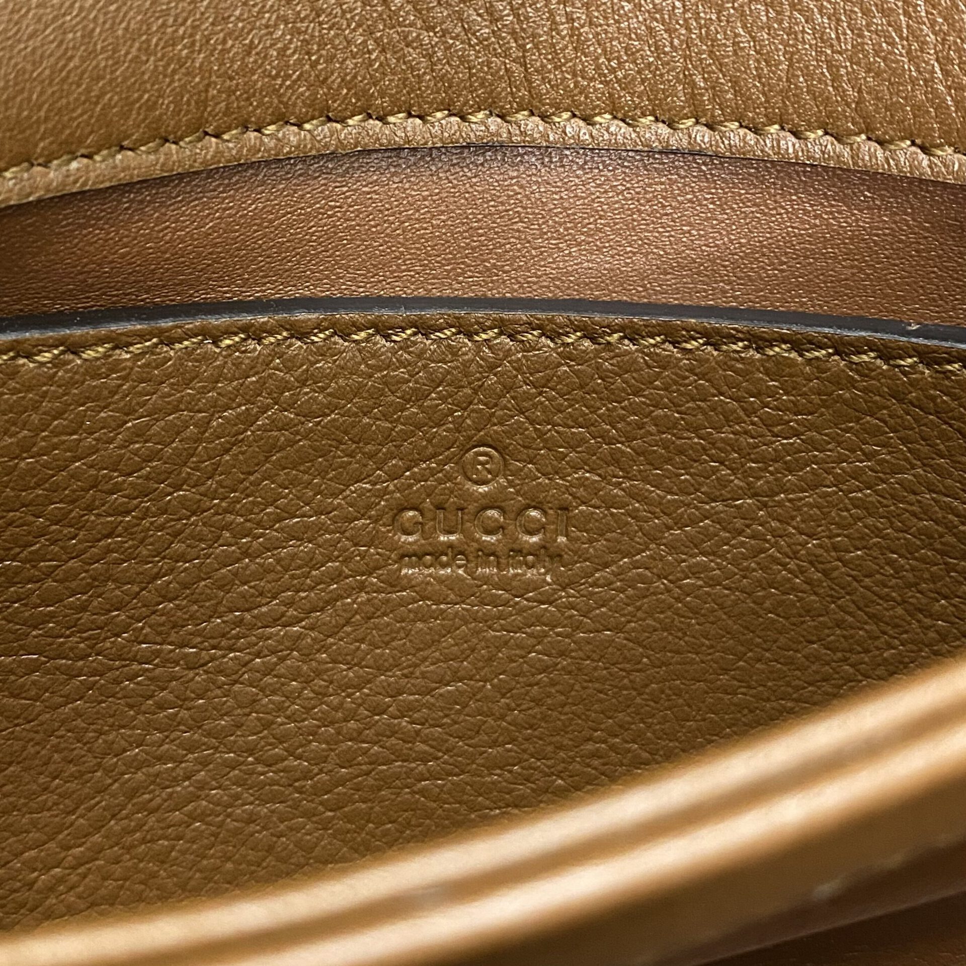 Bolsa Gucci Blondie Tiracolo Mini Marrom