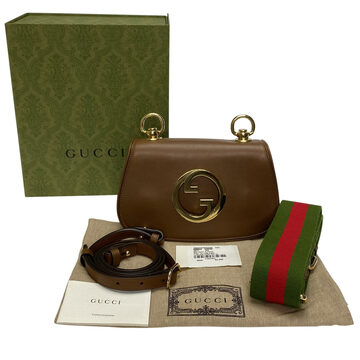 Bolsa Gucci Blondie Tiracolo Mini Marrom