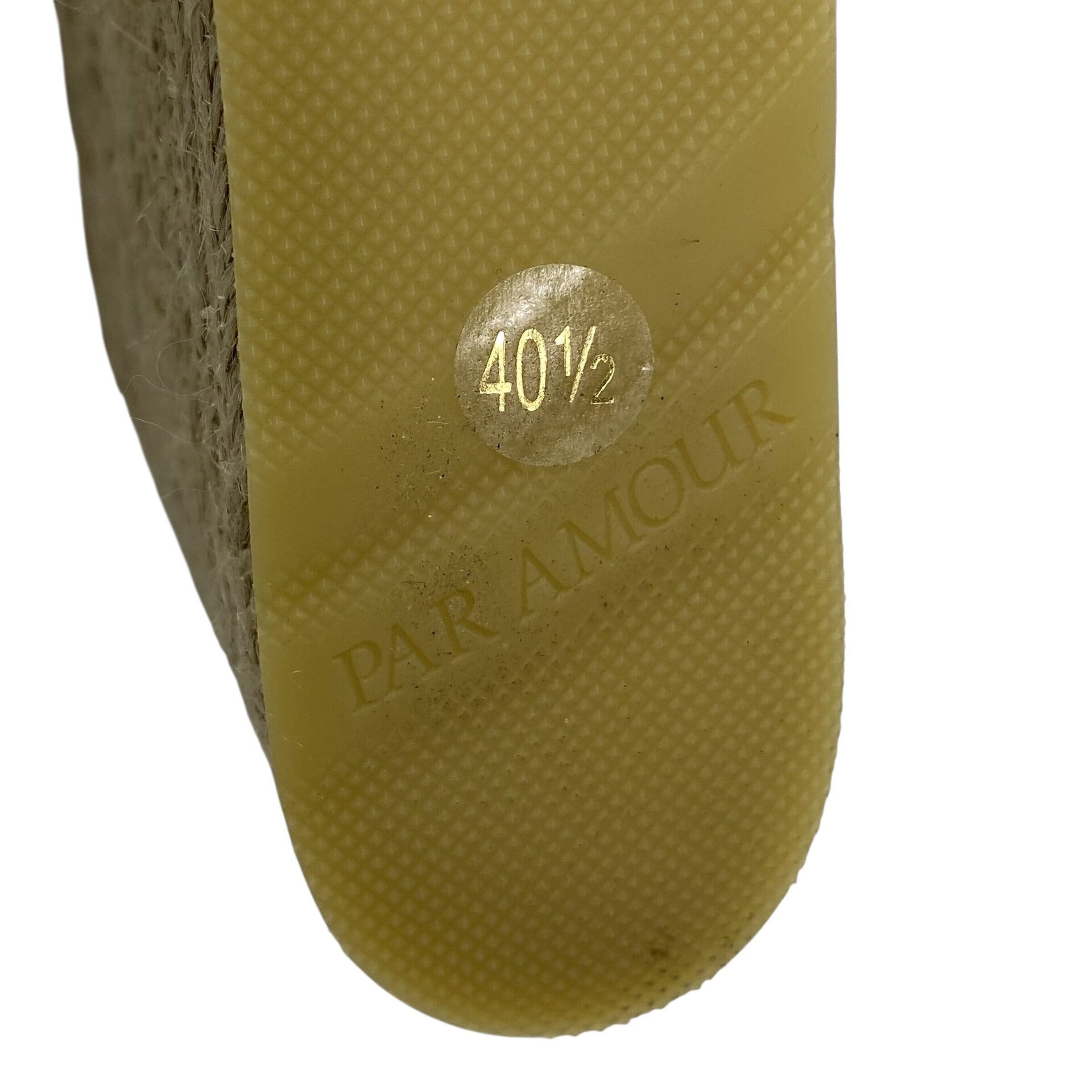 Sandália Gucci Anabela GG Marmont Off White