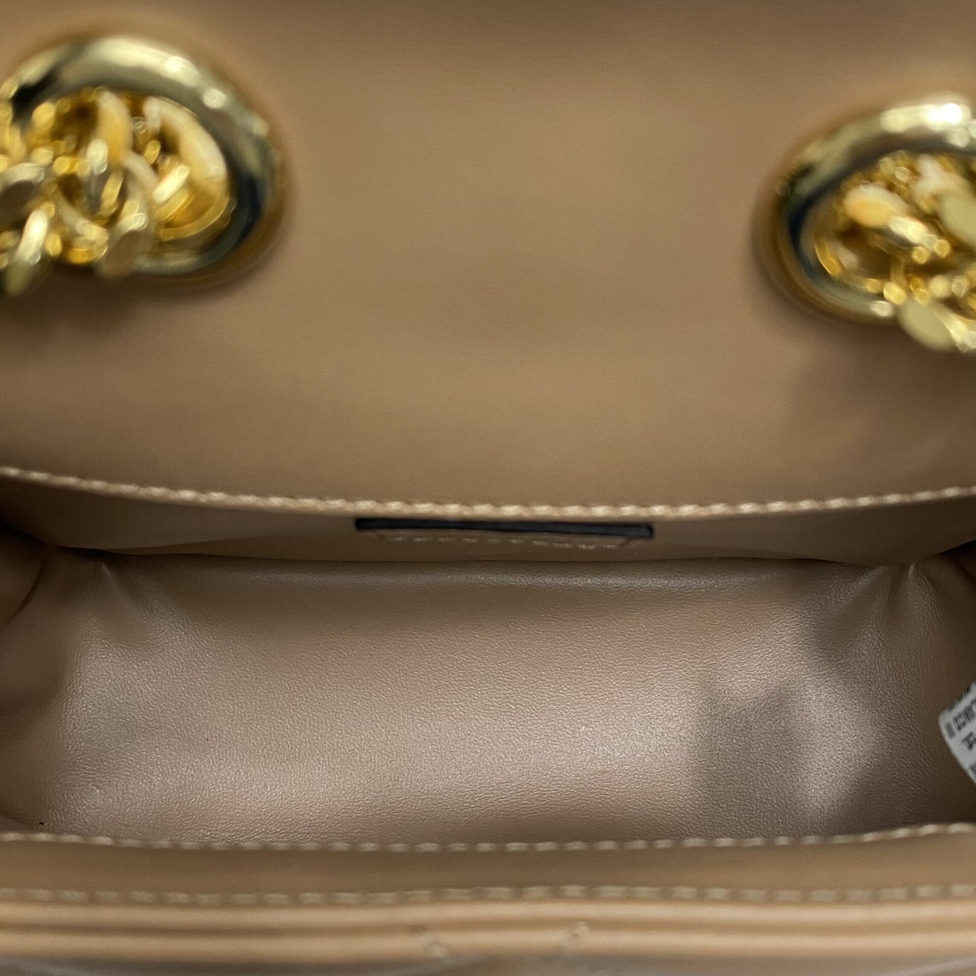 Bolsa Gucci Deco Bege