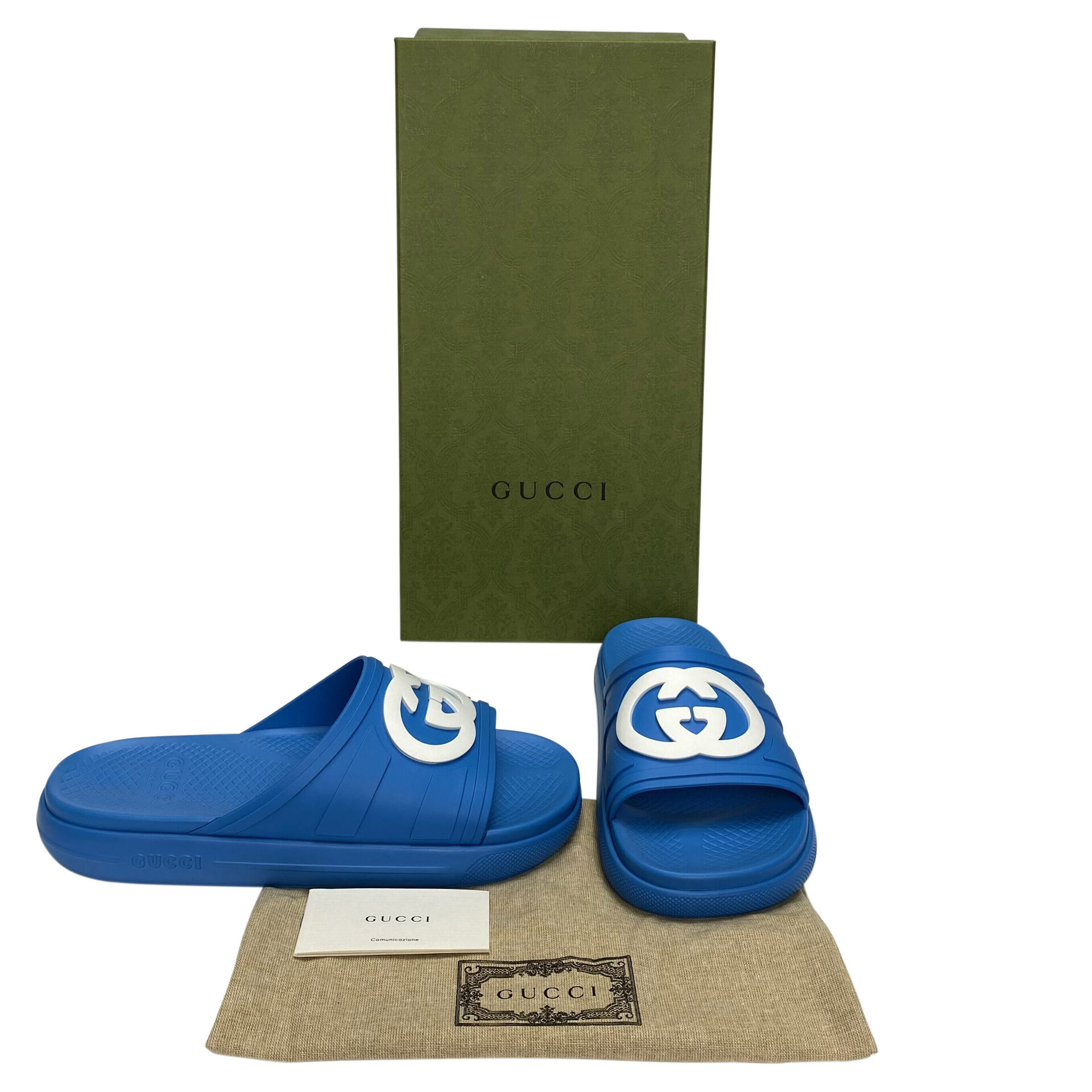 Slide Gucci Azul