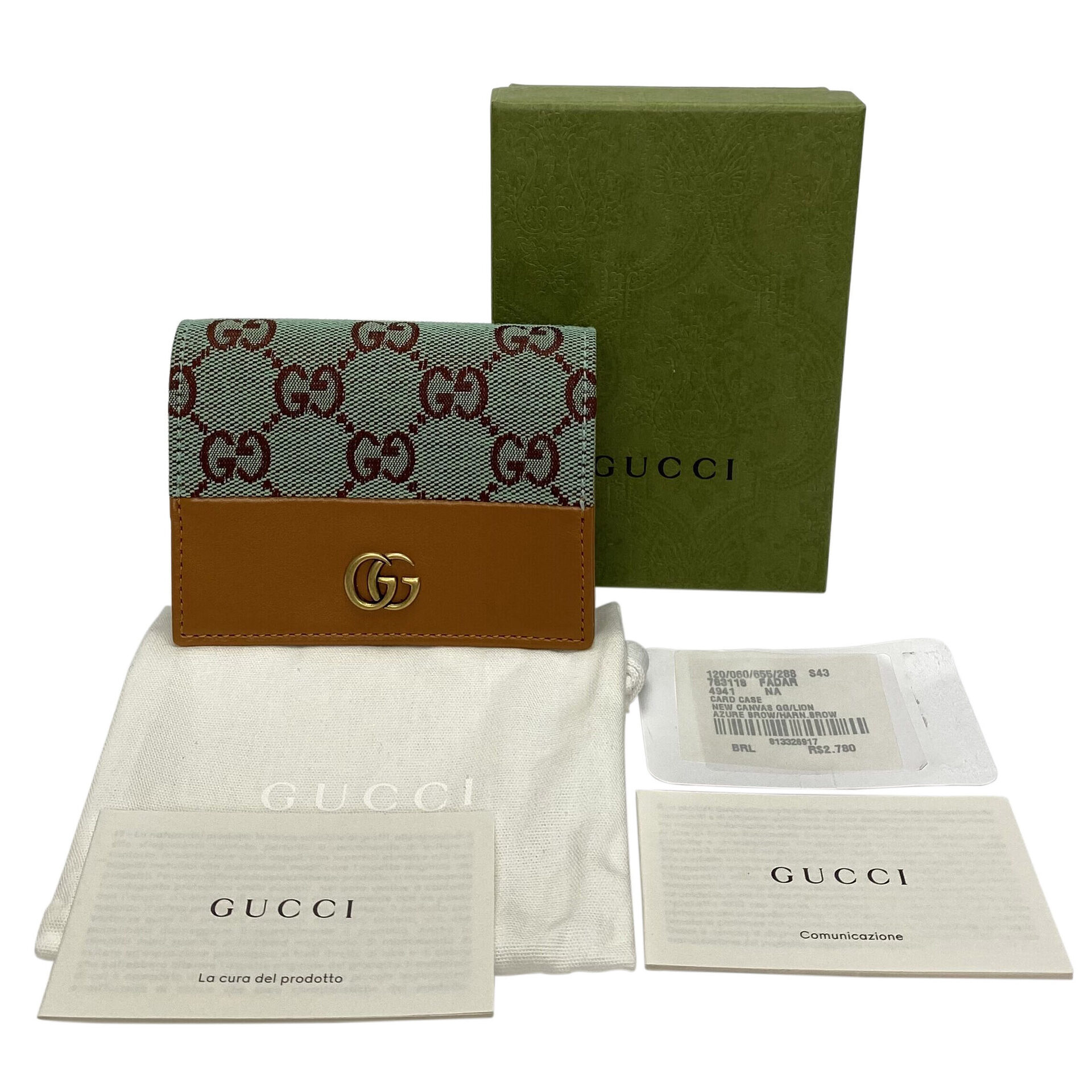 Carteira Gucci Monograma