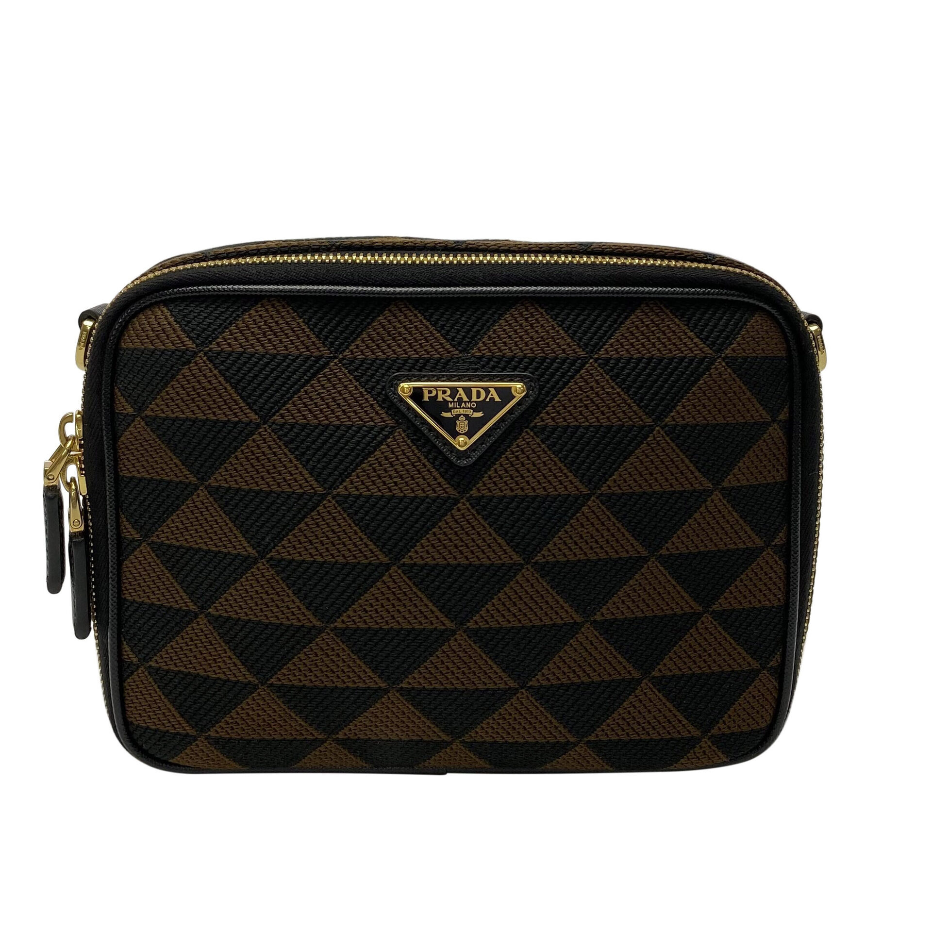 Bolsa Prada Crossbody Symbole com Bordado
