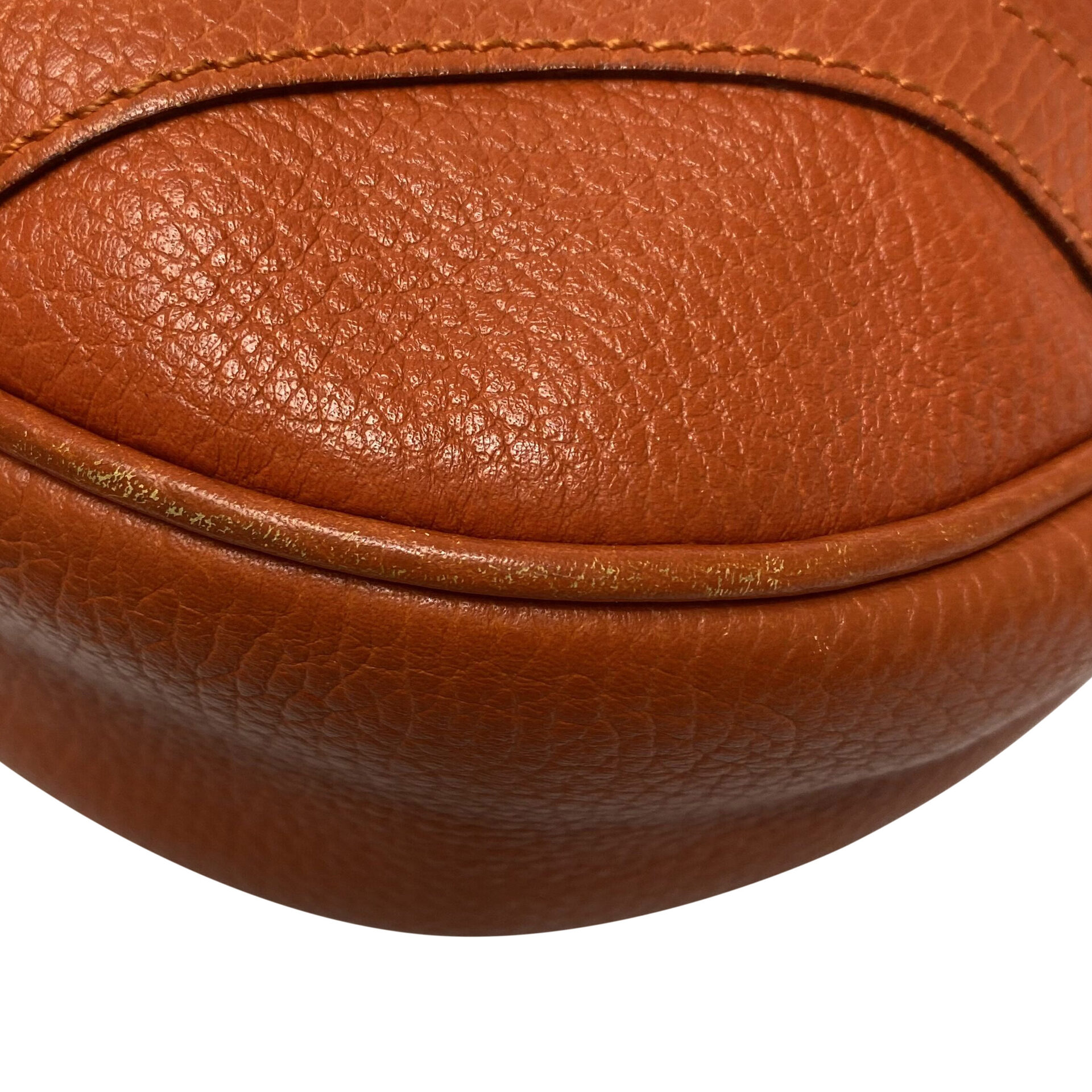 Bolsa Burberry Couro Laranja