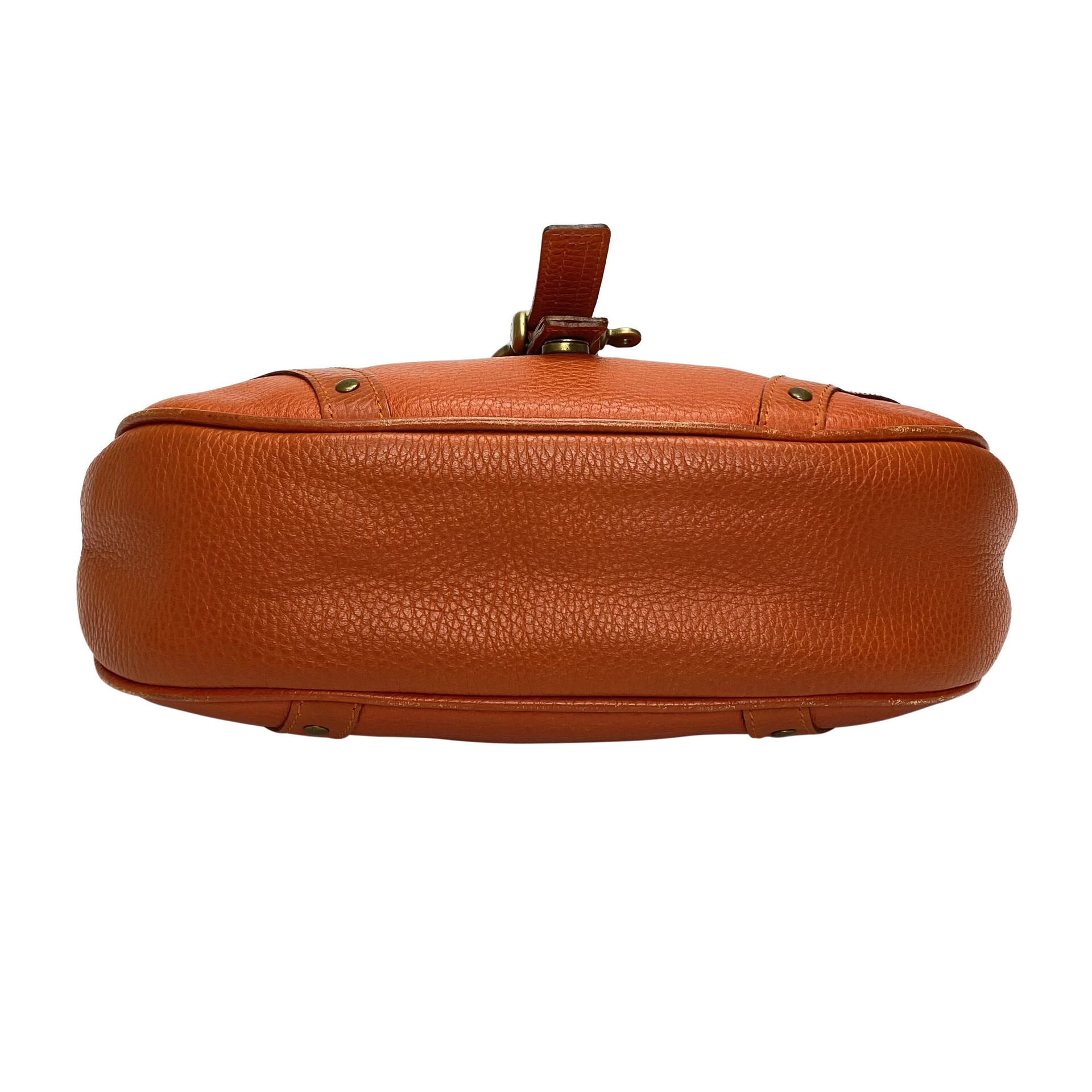 Bolsa Burberry Couro Laranja