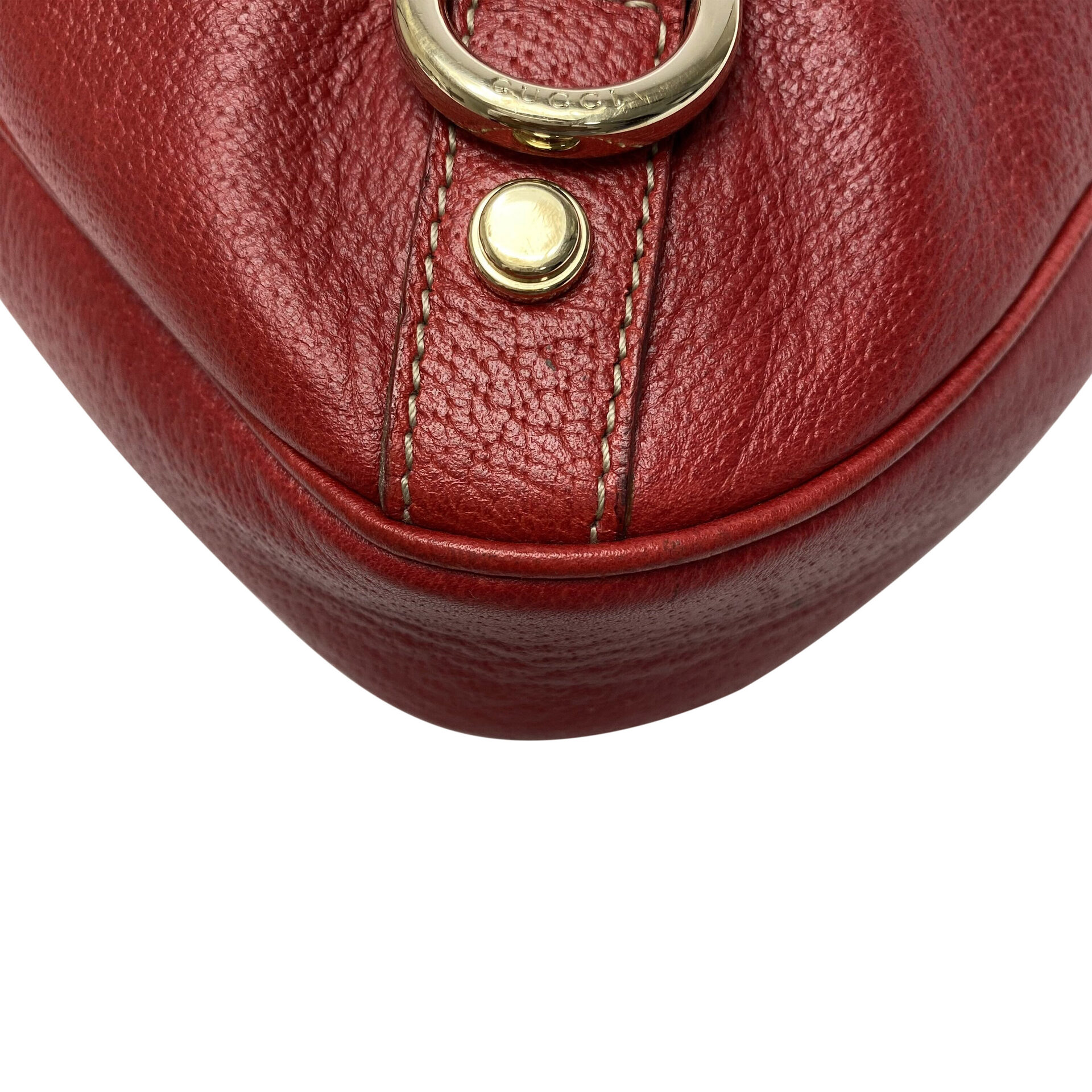 Bolsa Gucci Abbey D-Ring Vermelha