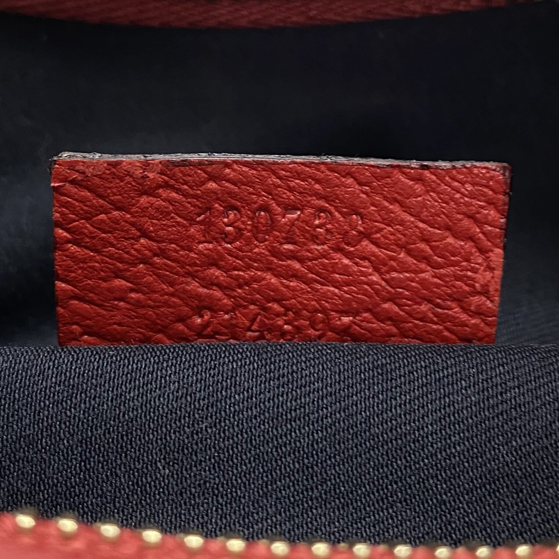 Bolsa Gucci Abbey D-Ring Vermelha