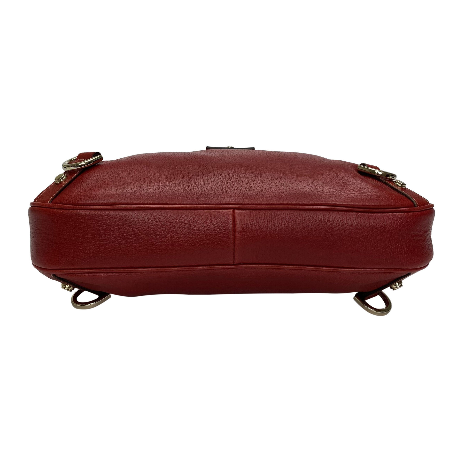 Bolsa Gucci Abbey D-Ring Vermelha