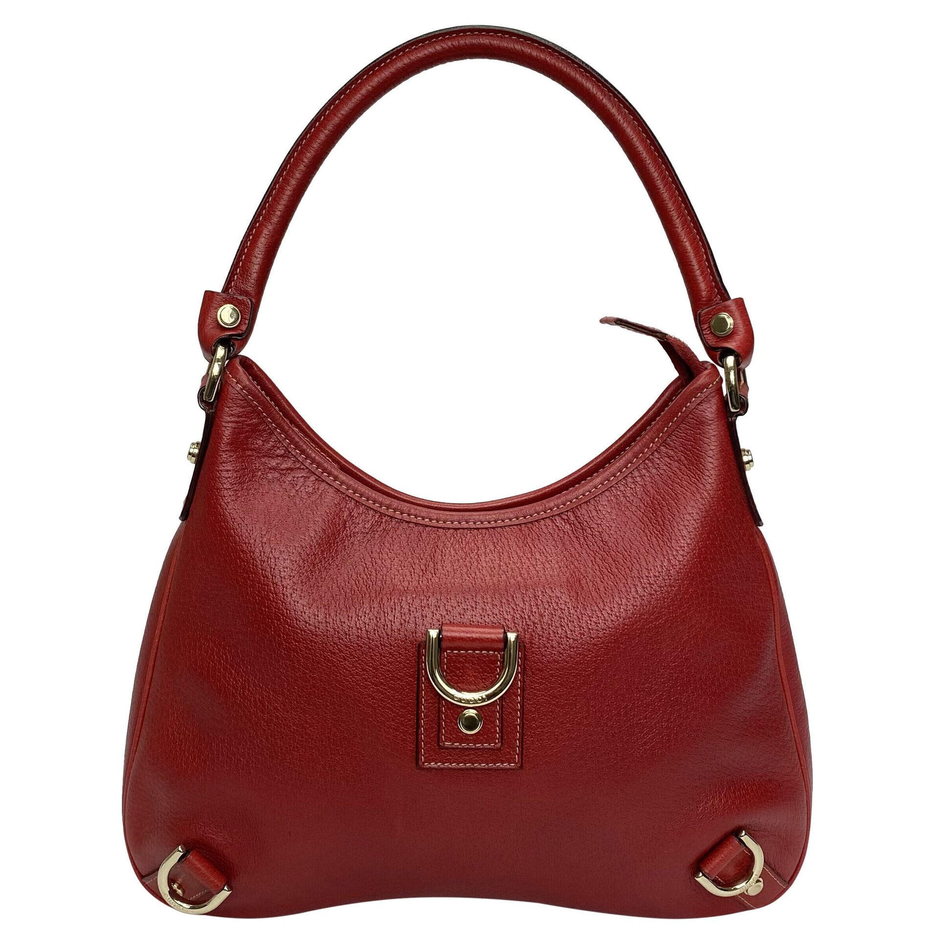 Bolsa Gucci Abbey D-Ring Vermelha
