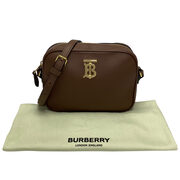 Bolsa Burberry TB Camera Couro Marrom