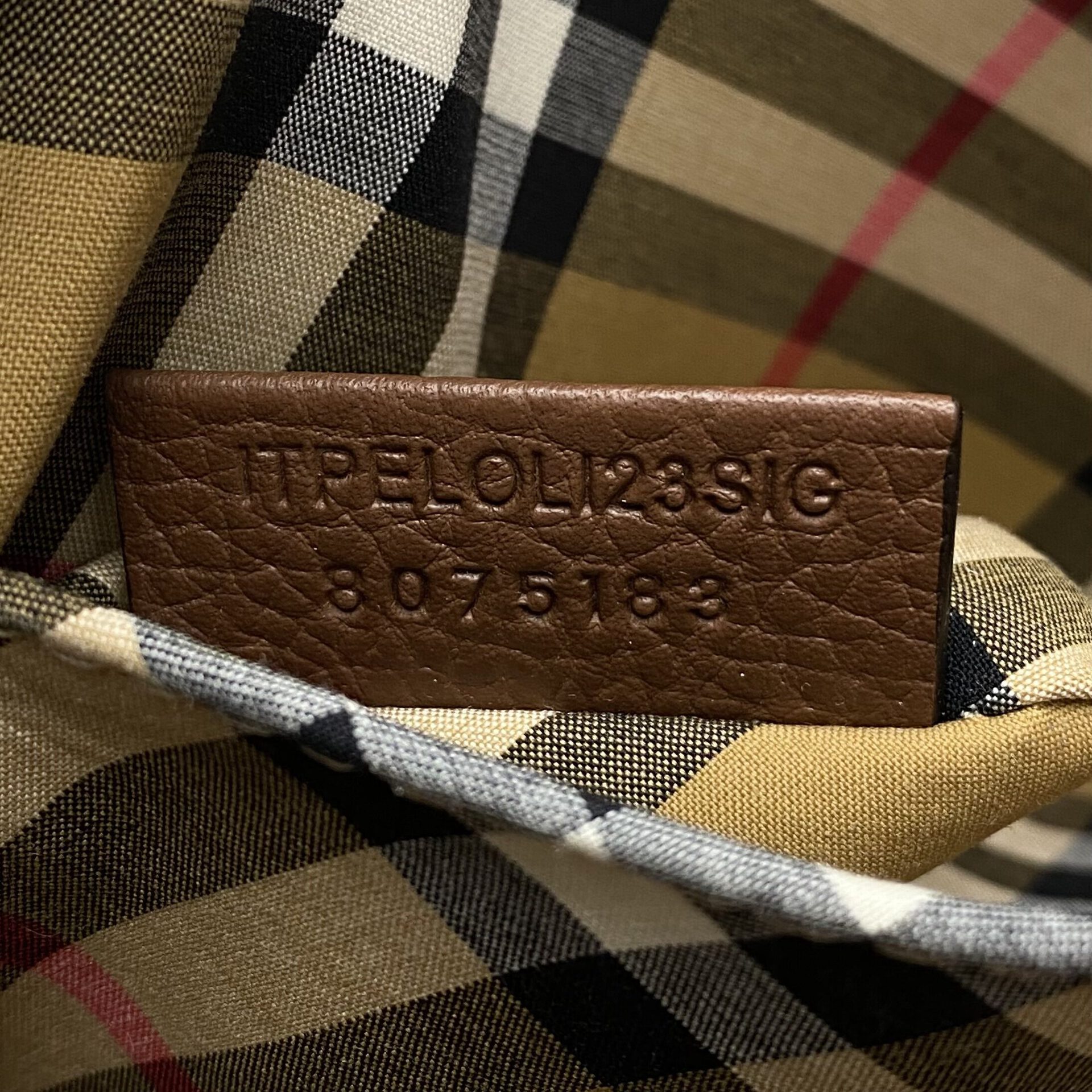 Bolsa Burberry TB Camera Couro Marrom