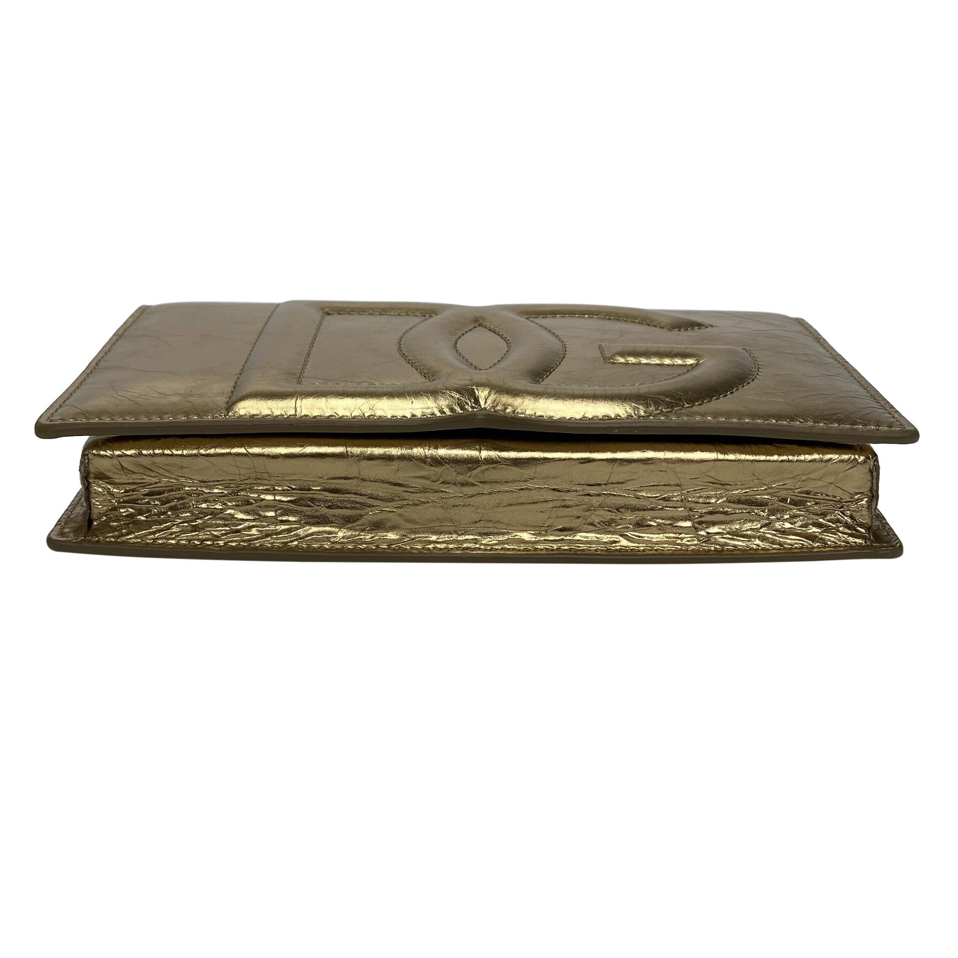 Bolsa Dolce & Gabbana Metalizada Logo DG