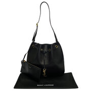 Bolsa Saint Laurent Paris VII Hobo Bag Preta