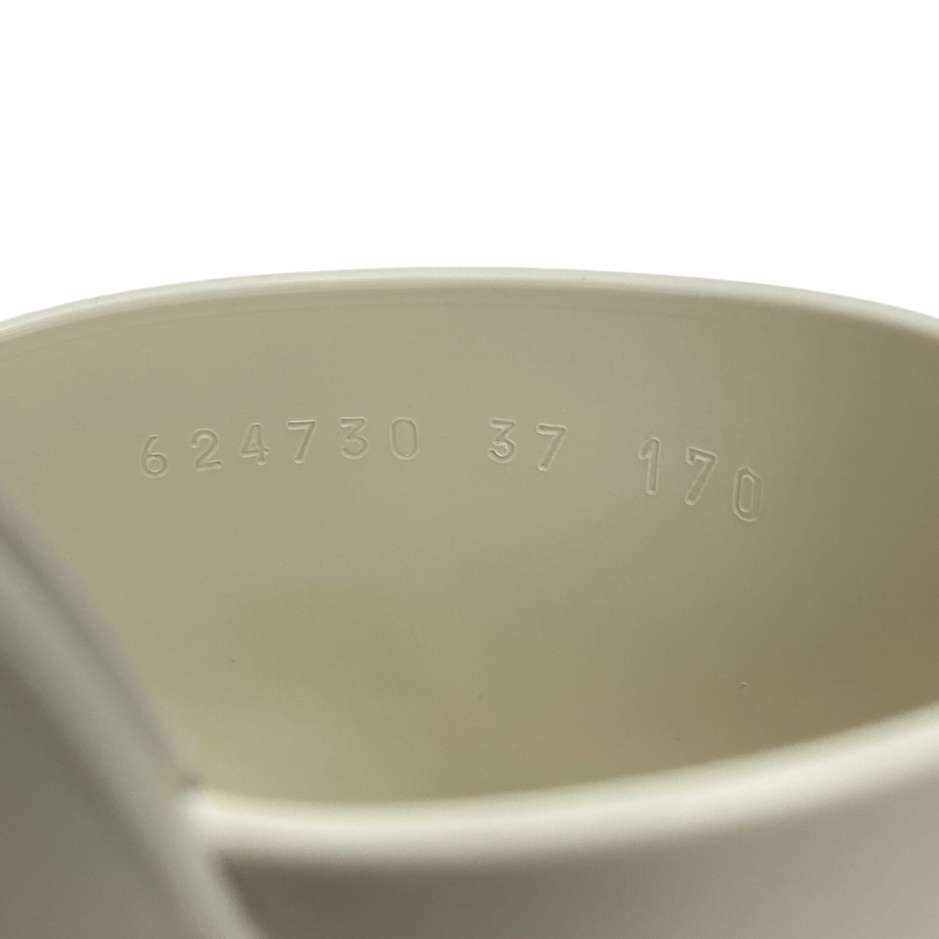 Sandália Gucci Rubber Slides Off White