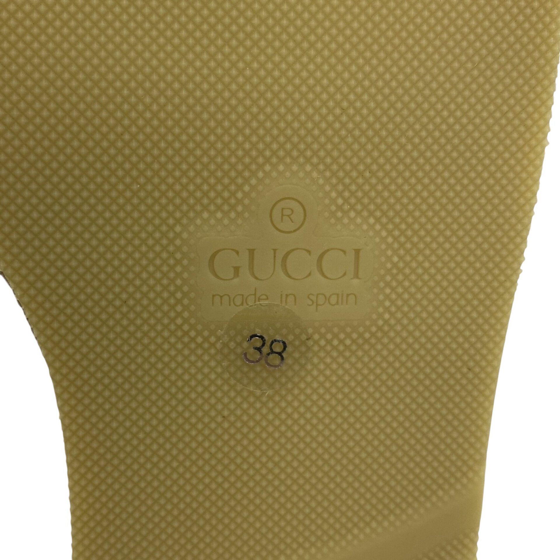 Sandália Espadrille Gucci Anabela Caramelo