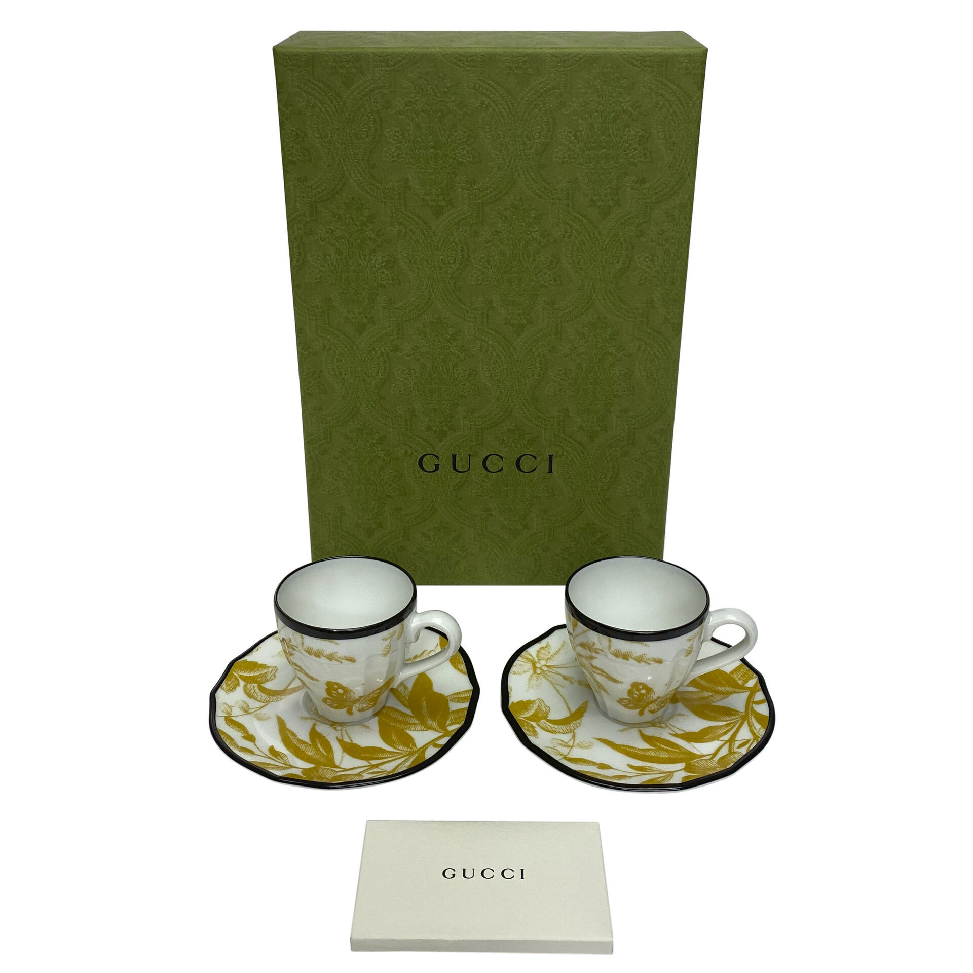 Jogo de Xícaras de Café Gucci
