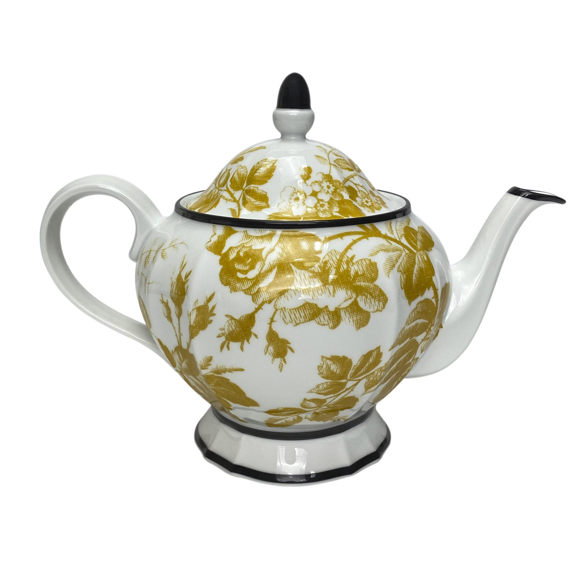 Set de Xícaras e Bule Gucci Herbarium Amarelo