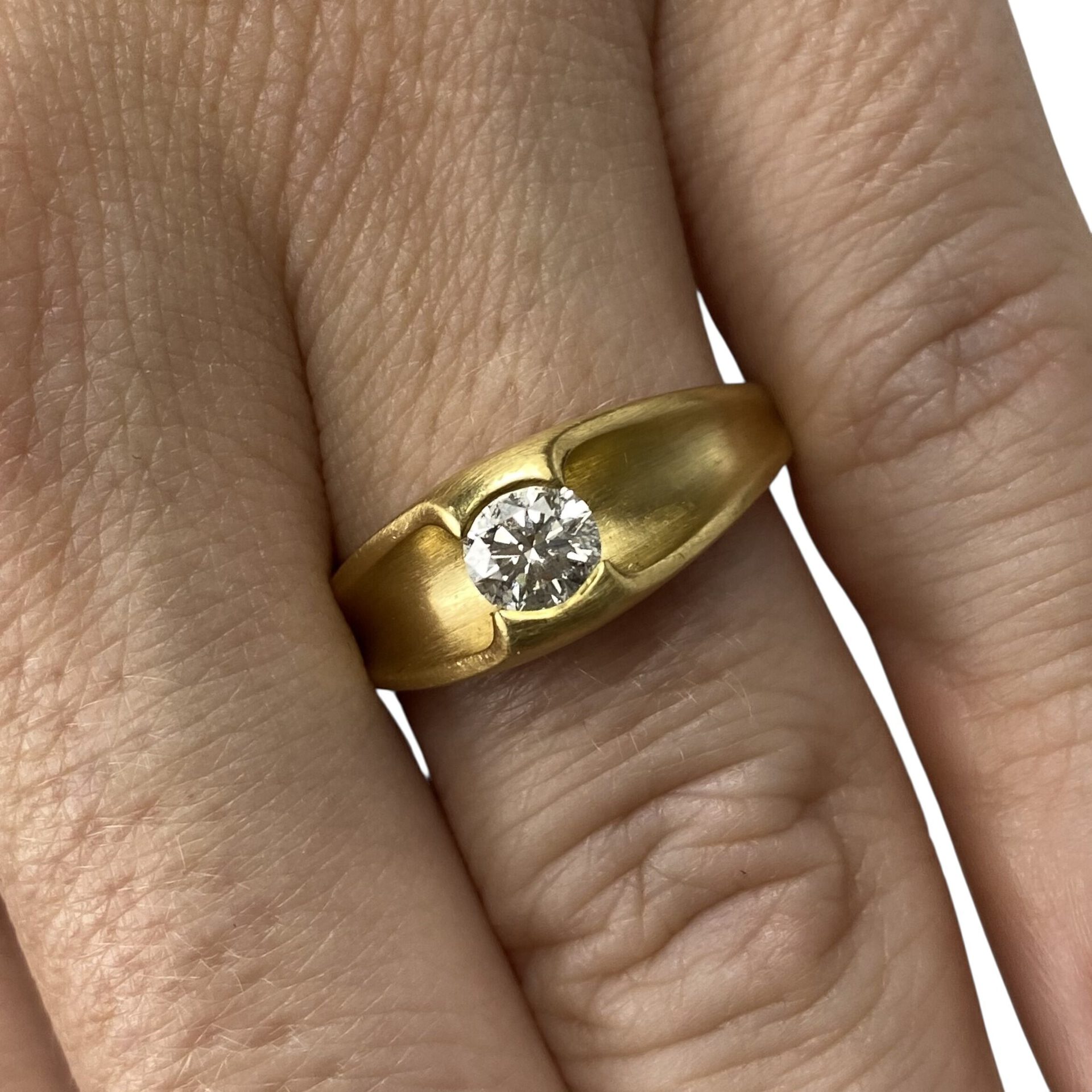 Anel Antonio Bernardo Diamante - 0.41 ct.