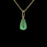 Colar Gota Esmeralda - 2.67 ct.