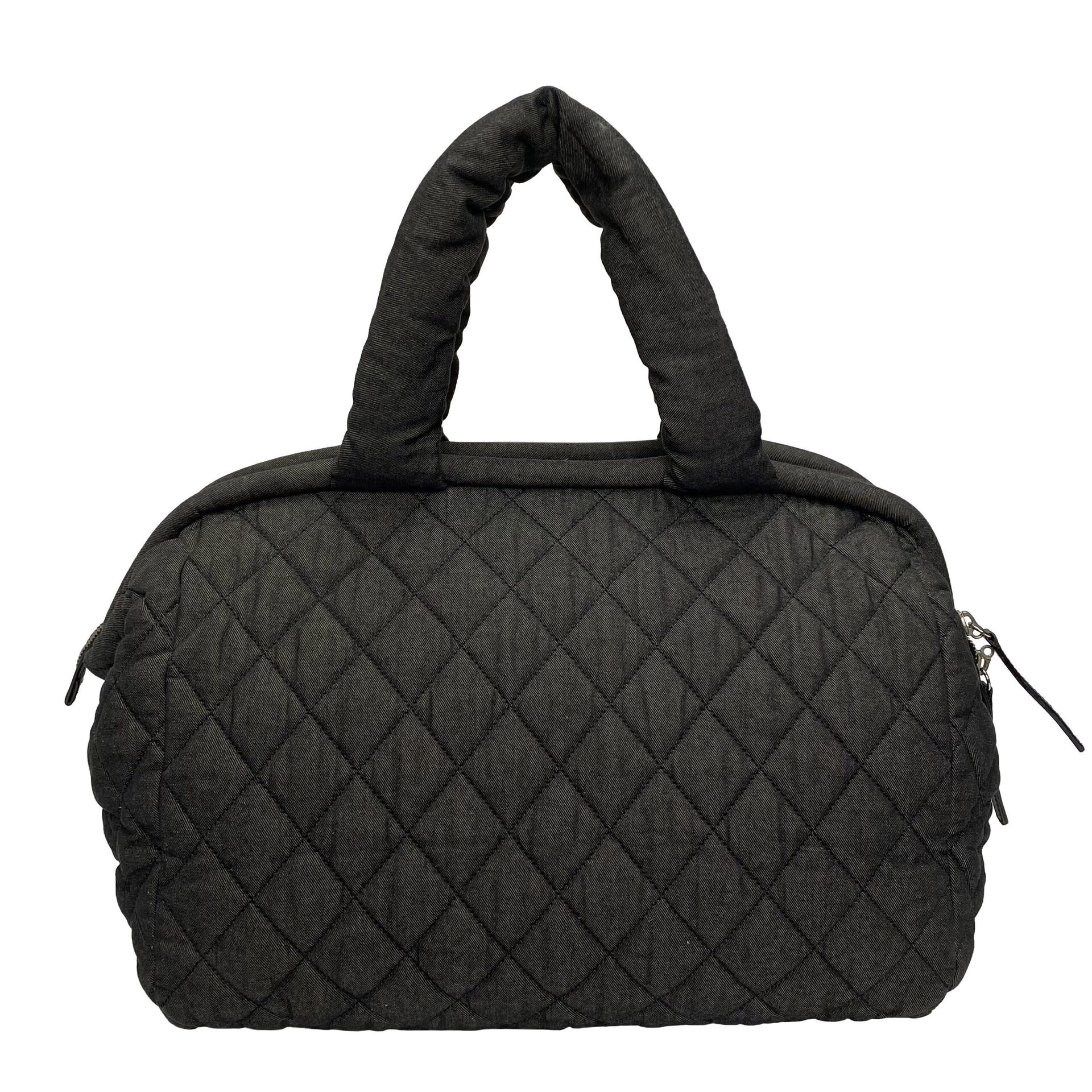 Bolsa Chanel Cocoon Bowling Grafite