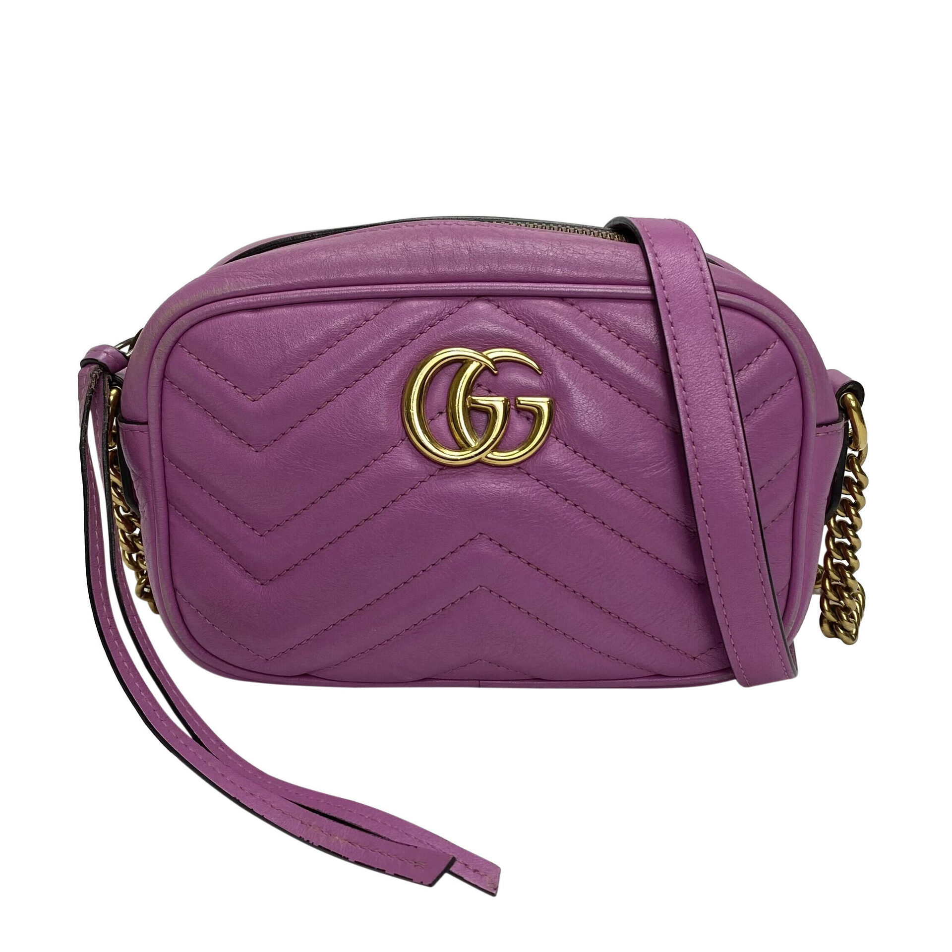 Bolsa Gucci GG Marmont Rosa