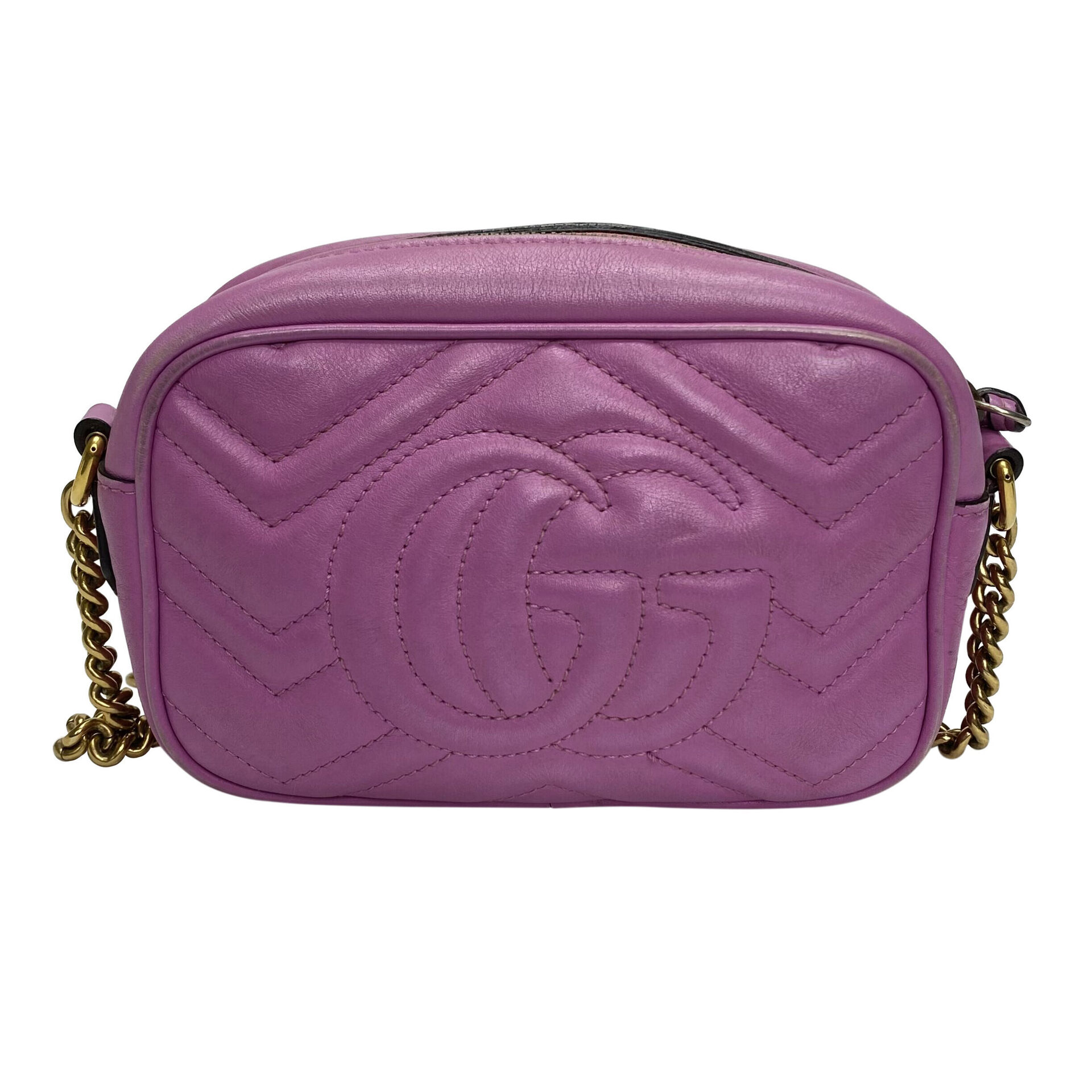 Bolsa Gucci GG Marmont Rosa