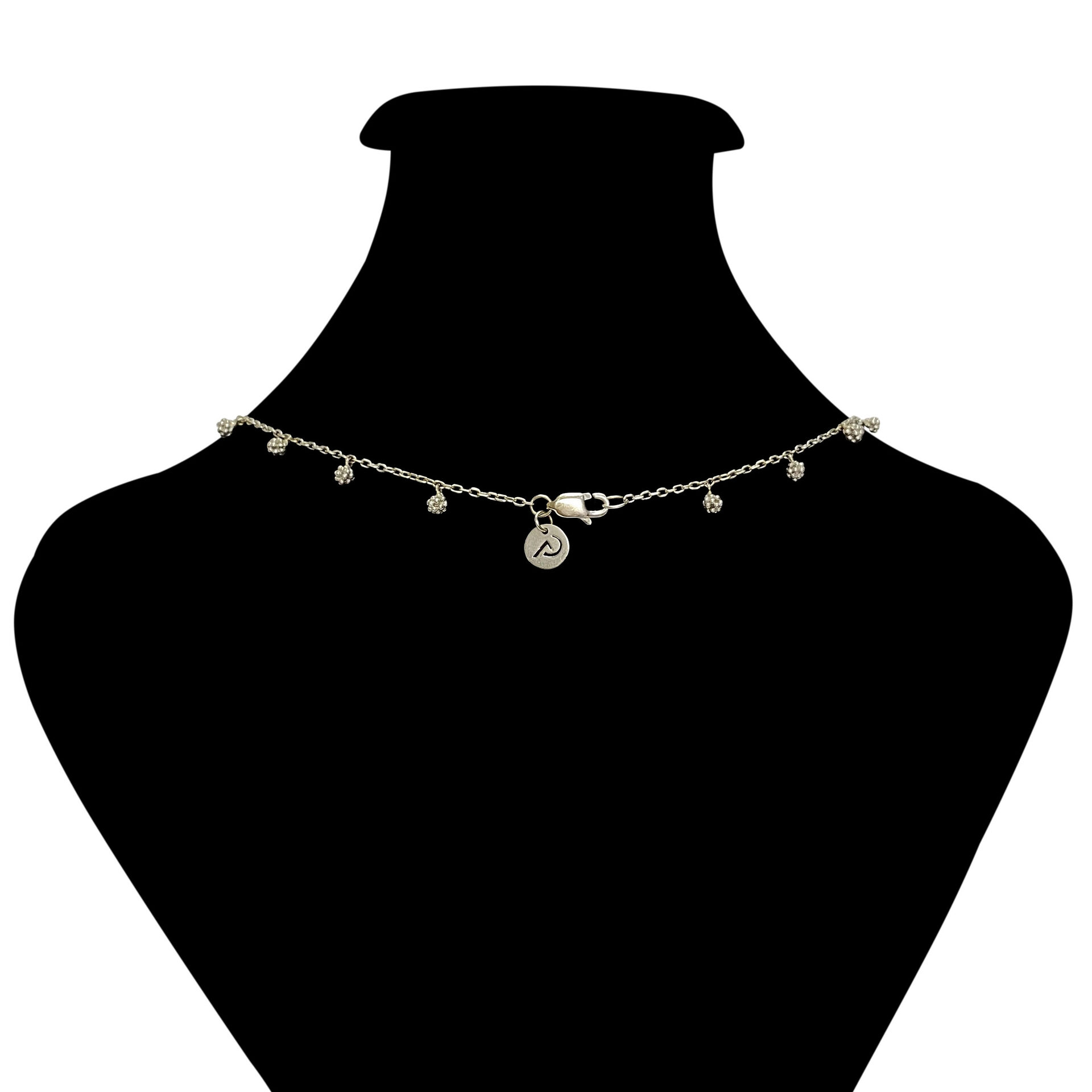 Colar Carla Amorim Amorinhas Ouro Branco