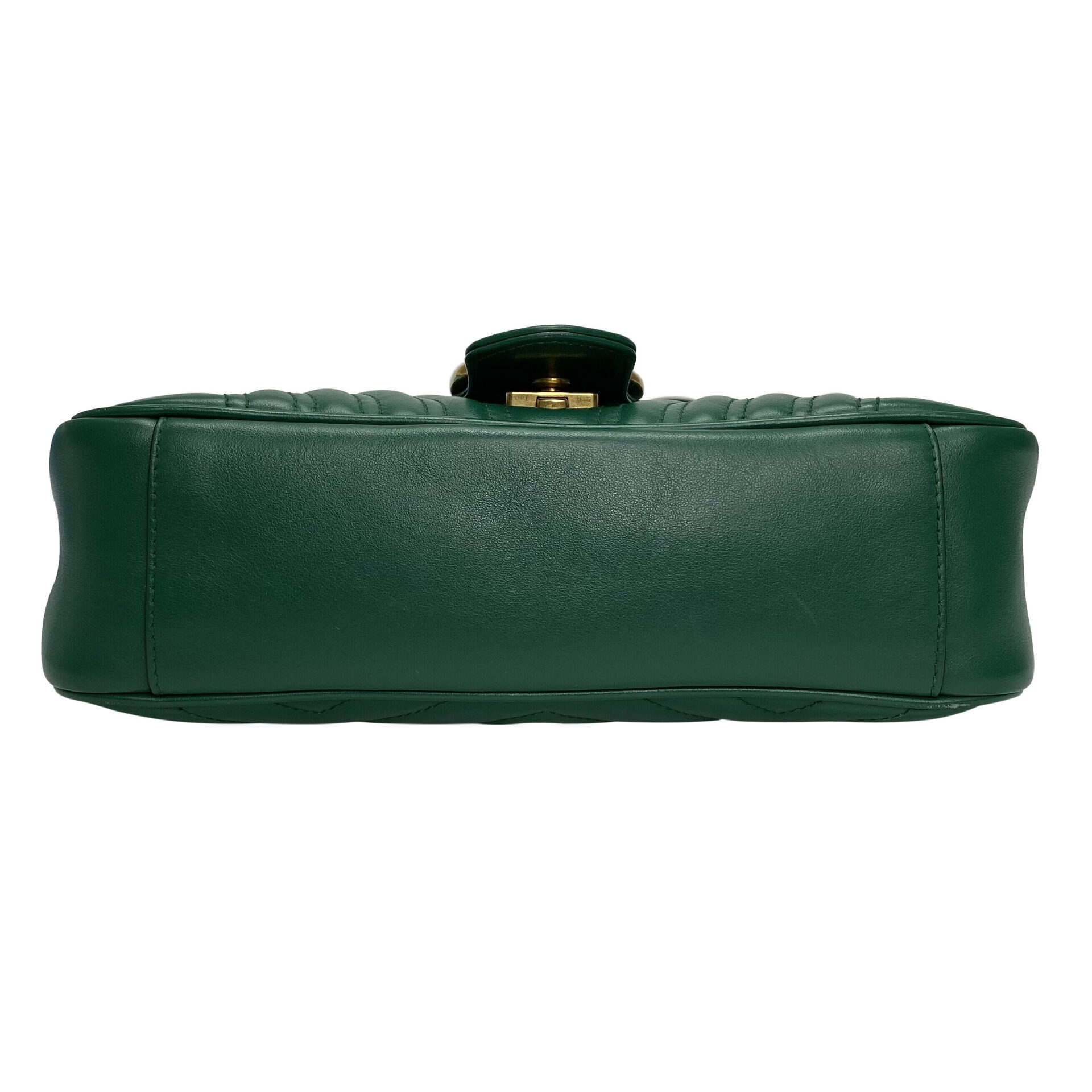 Bolsa Gucci GG Marmont Verde
