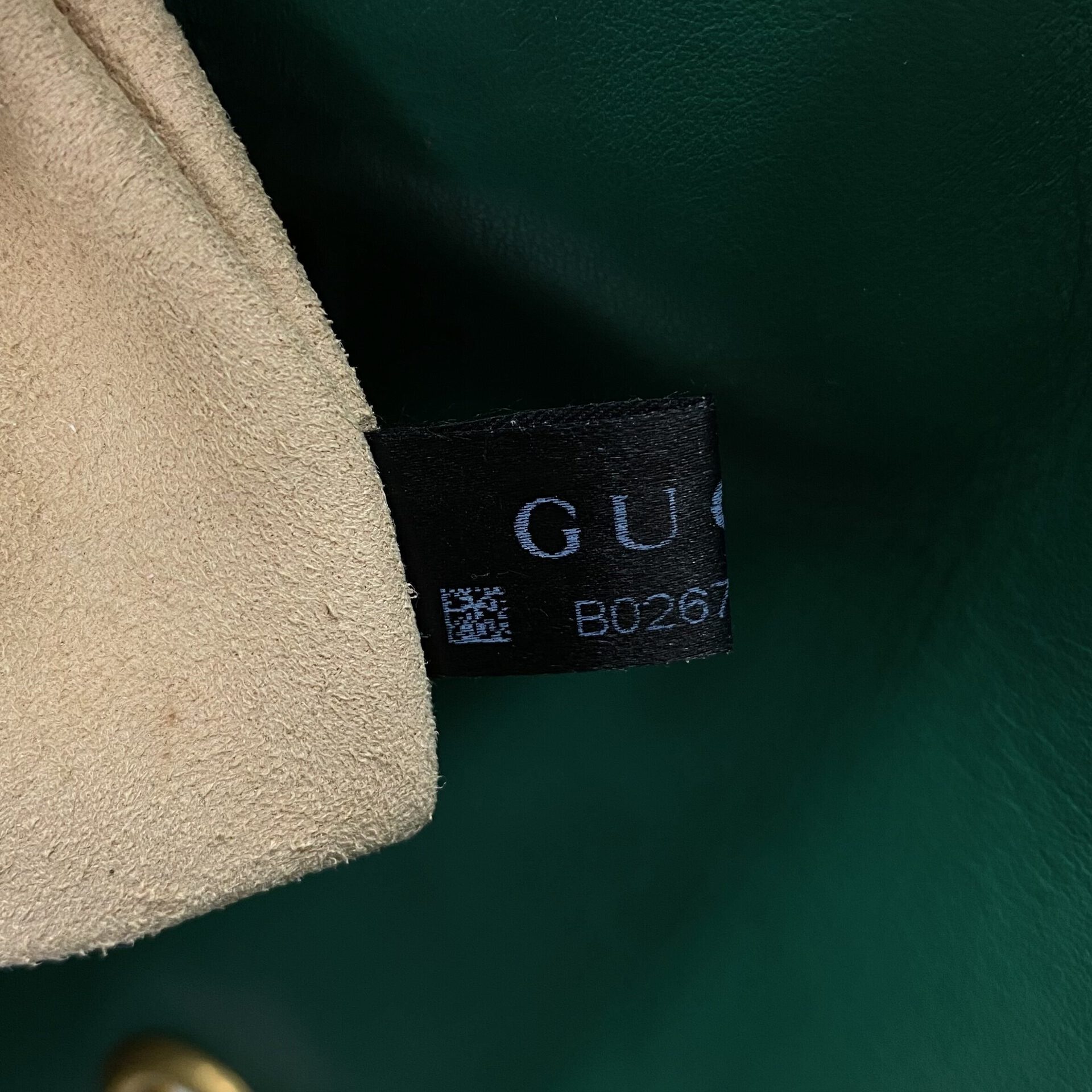 Bolsa Gucci GG Marmont Verde