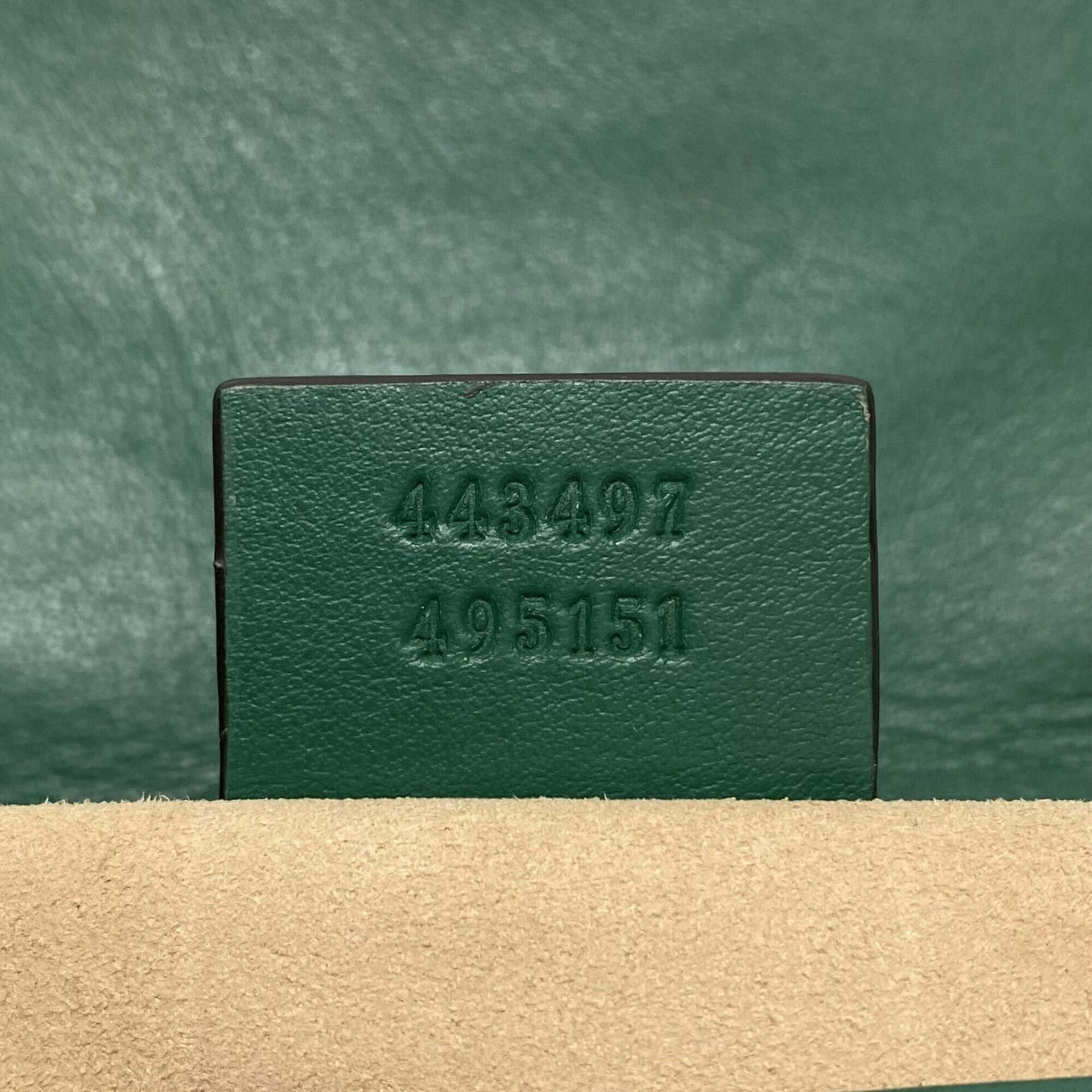 Bolsa Gucci GG Marmont Verde