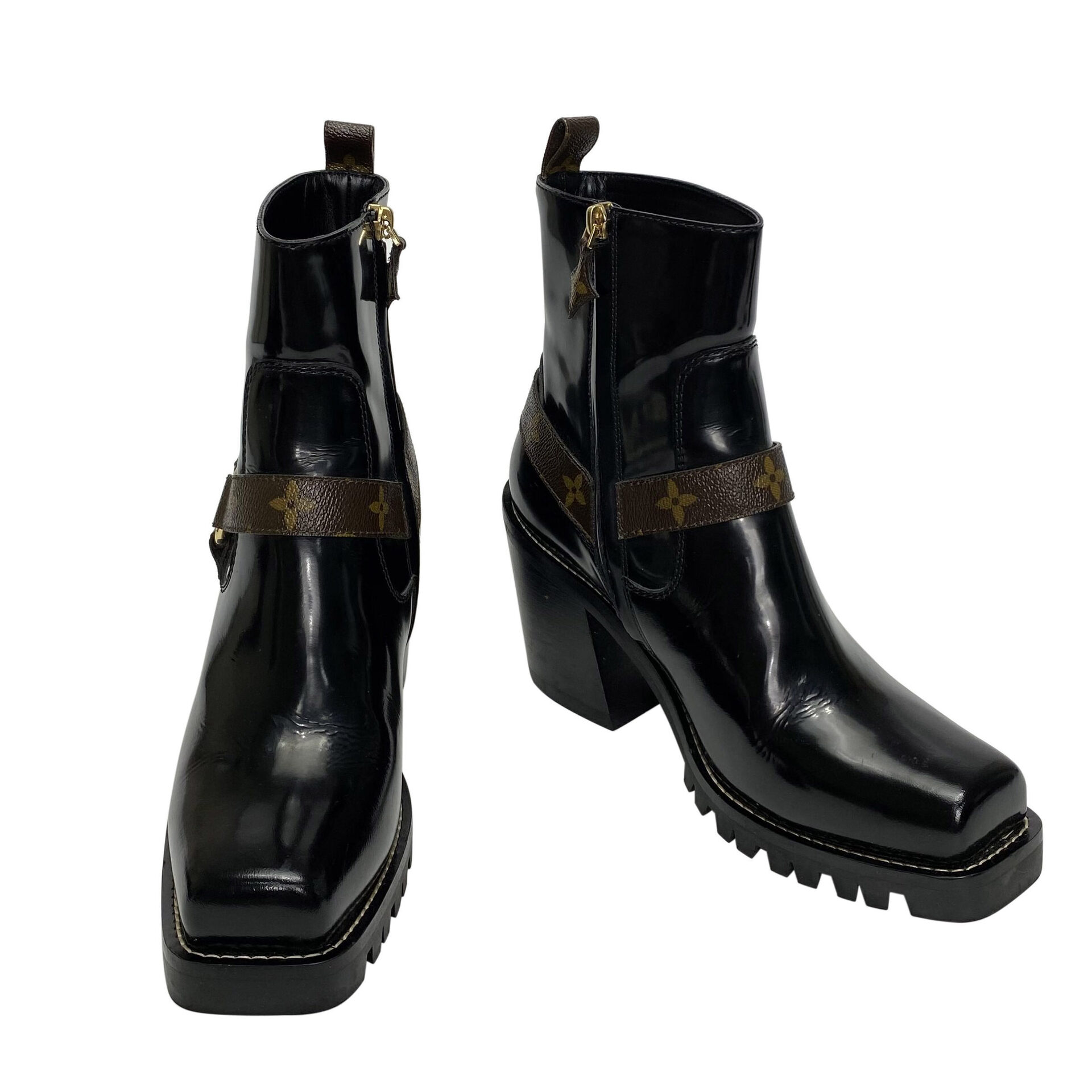 Bota Louis Vuitton Limitless Boot Preta