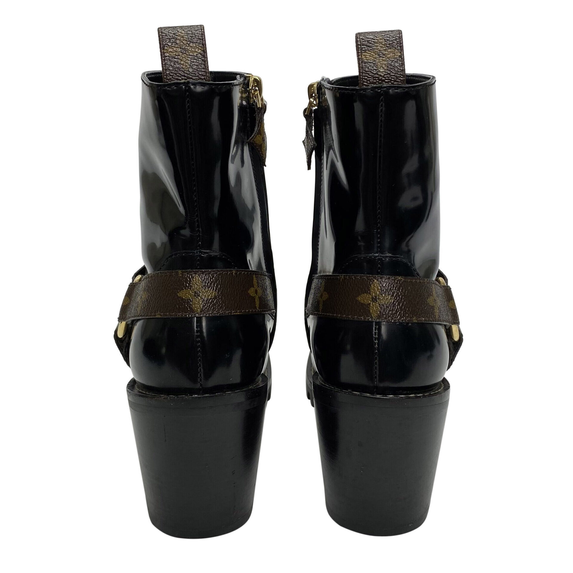 Bota Louis Vuitton Limitless Boot Preta