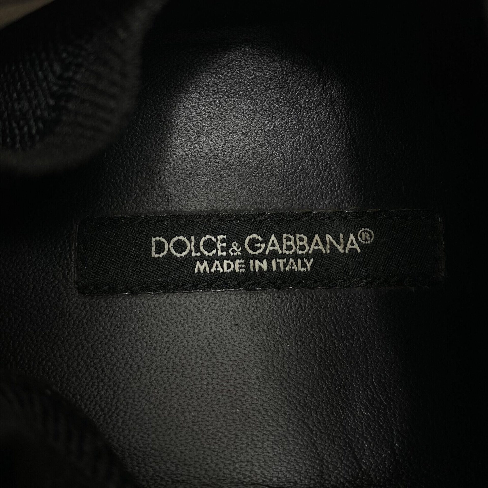 Tênis Dolce & Gabbana Sorrento Preto e Branco