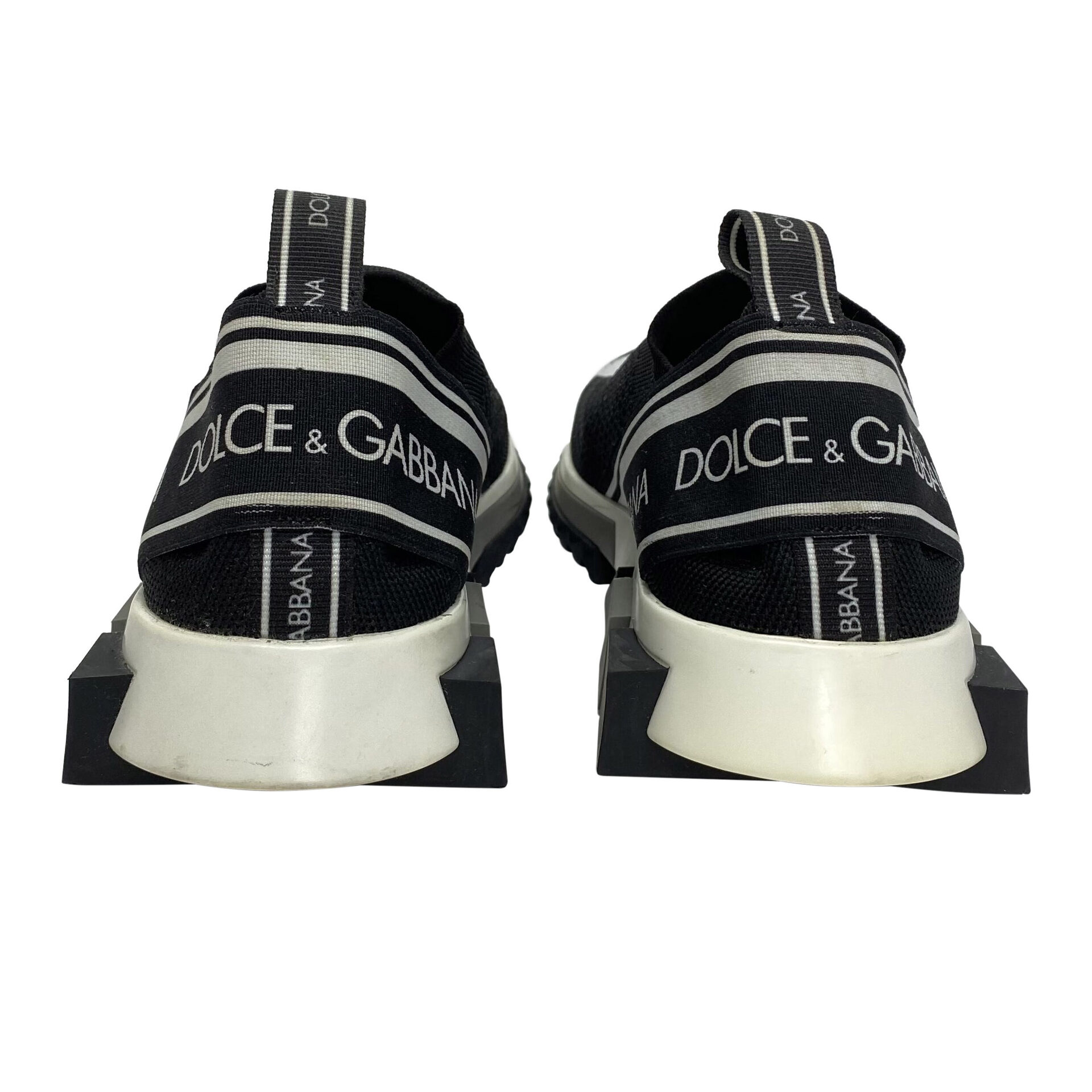 Tênis Dolce & Gabbana Sorrento Preto e Branco