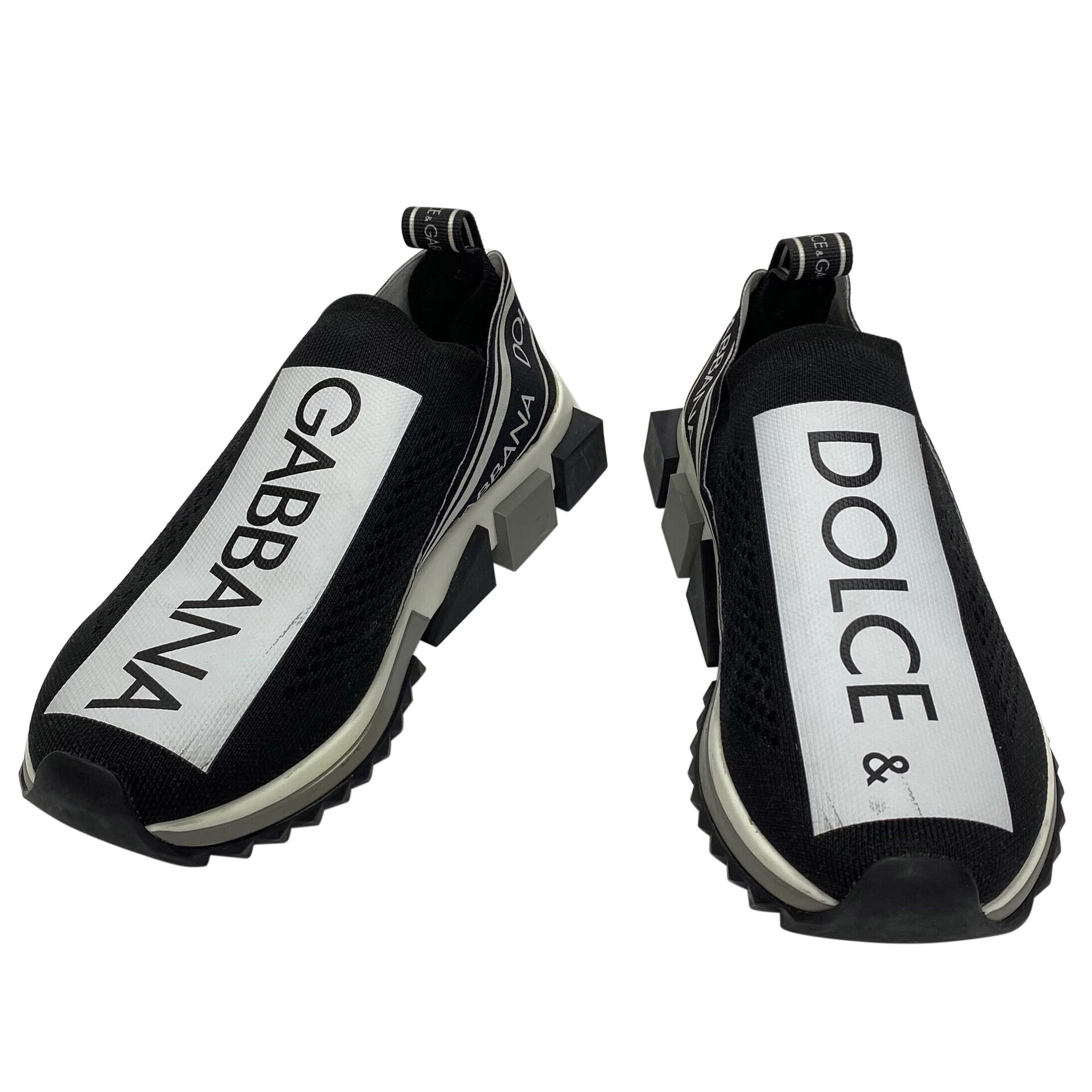 Tênis Dolce & Gabbana Sorrento Preto e Branco