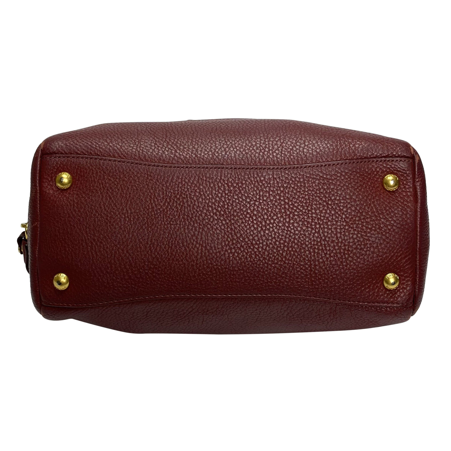 Bolsa Prada Couro Vinho