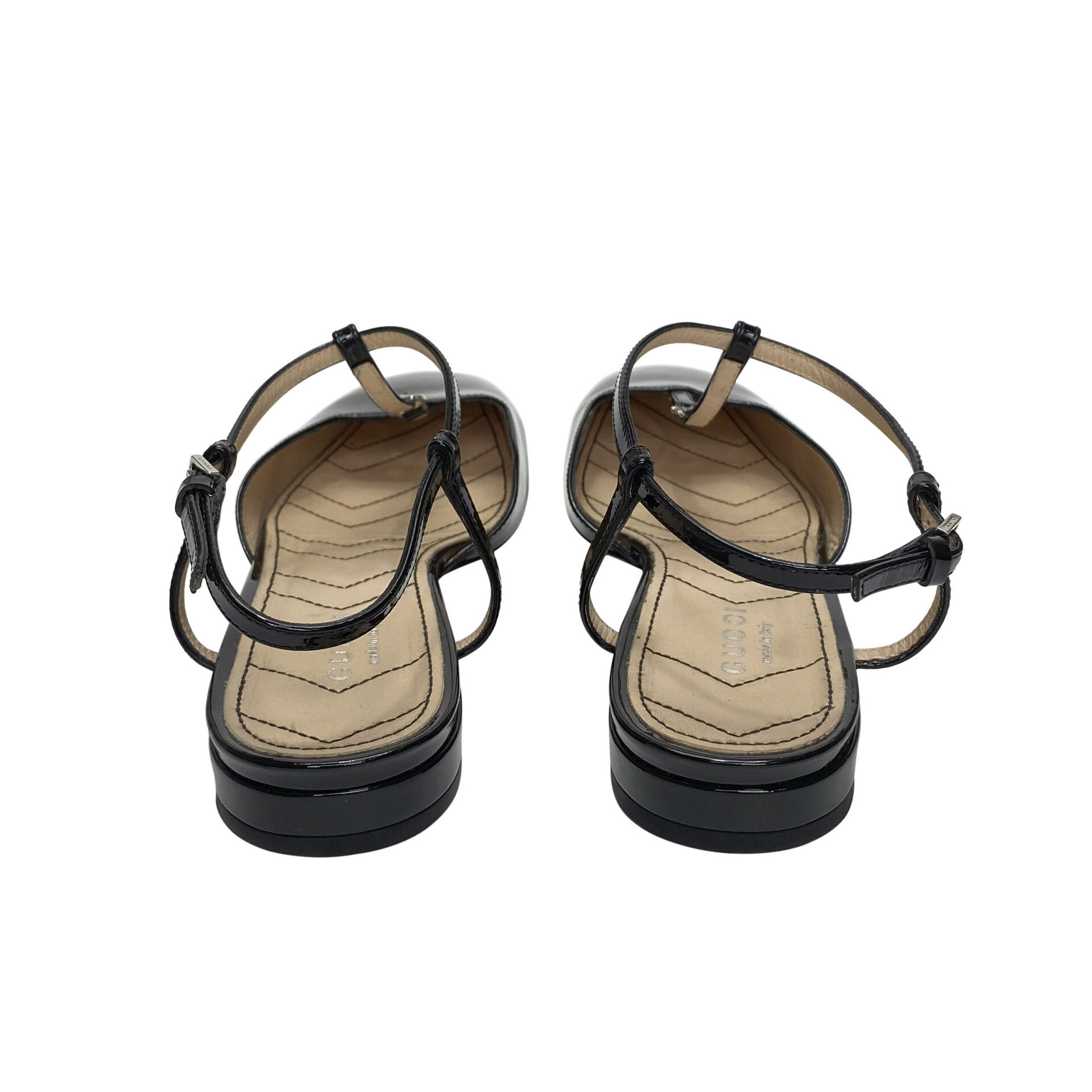 Sapatilha Gucci Verniz Preto